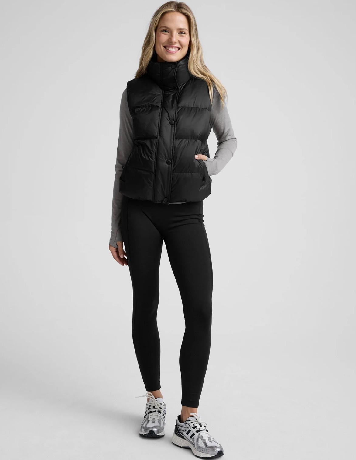Beyond Yoga Big Cozy Puffer Vest