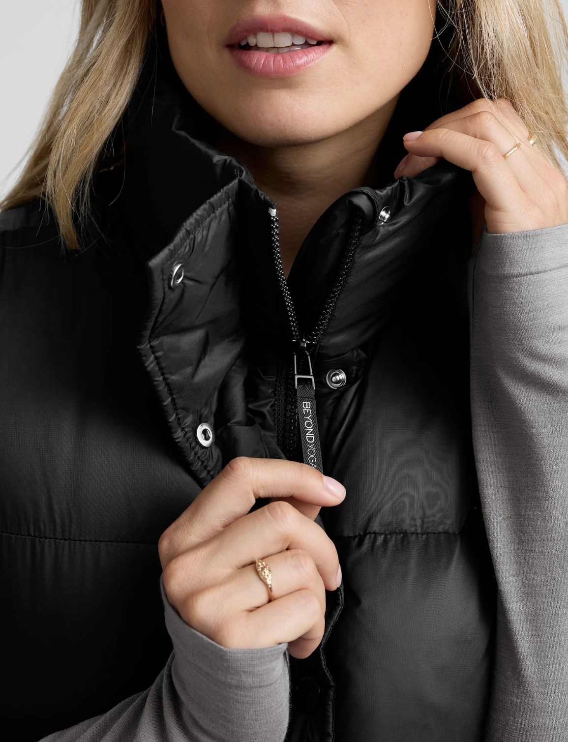 Beyond Yoga Big Cozy Puffer Vest