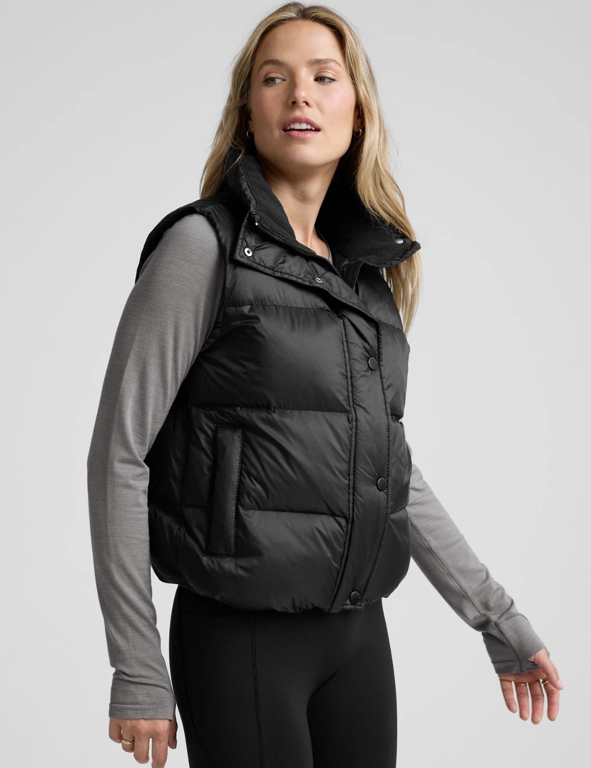 Beyond Yoga Big Cozy Puffer Vest