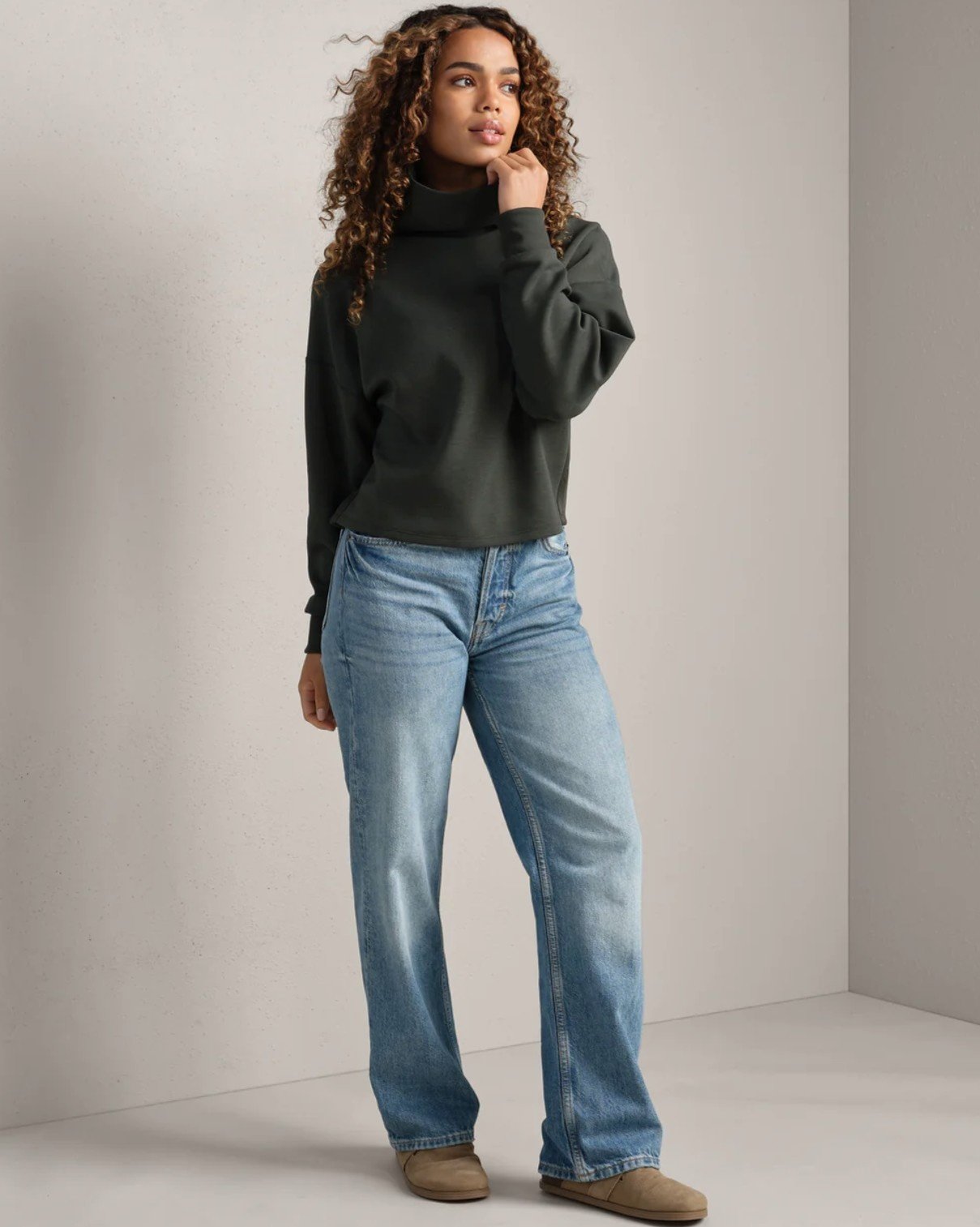 Rhone DreamGlow Mock Neck