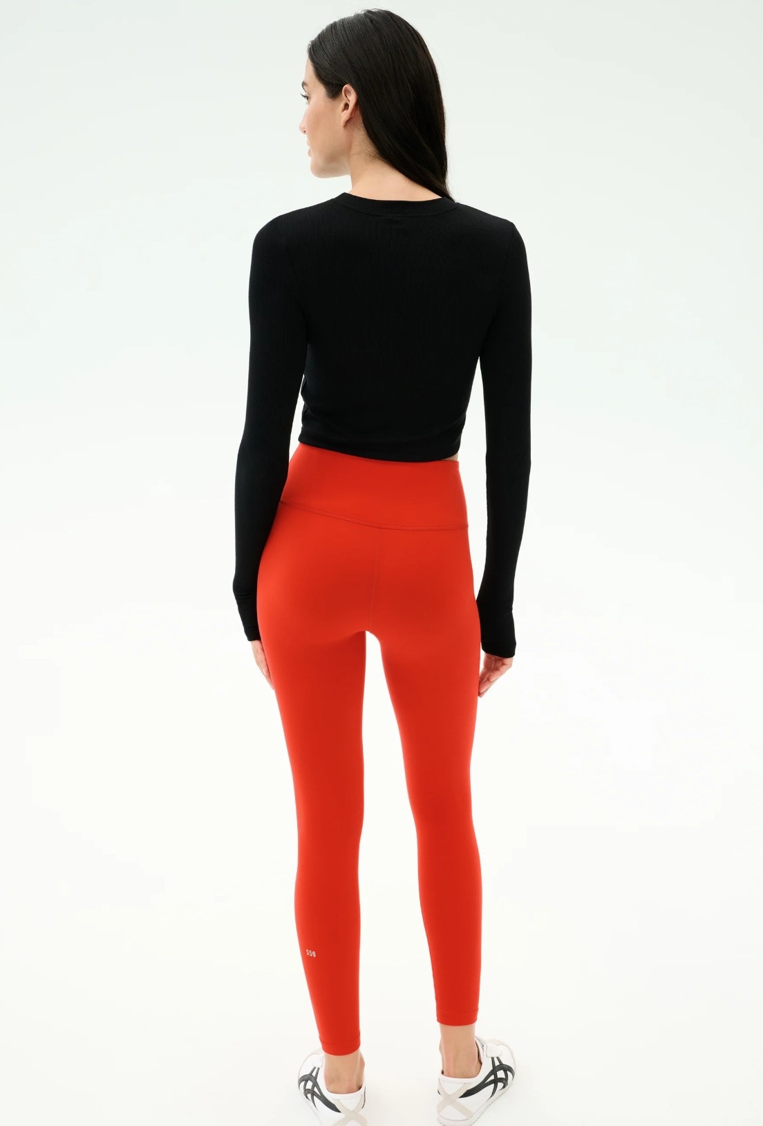 Splits59 Louise Rib Long Sleeve Crop