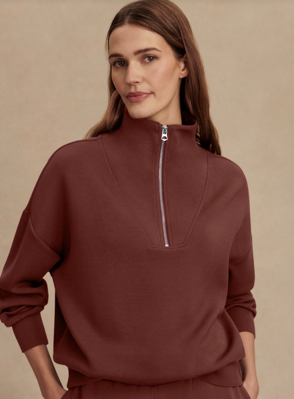 Varley Hawley Half Zip Sweat