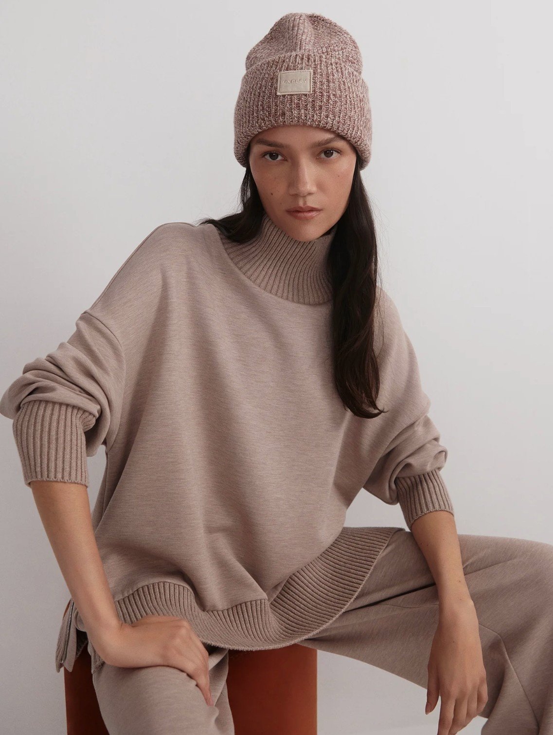 Varley Barker High Neck Sweat