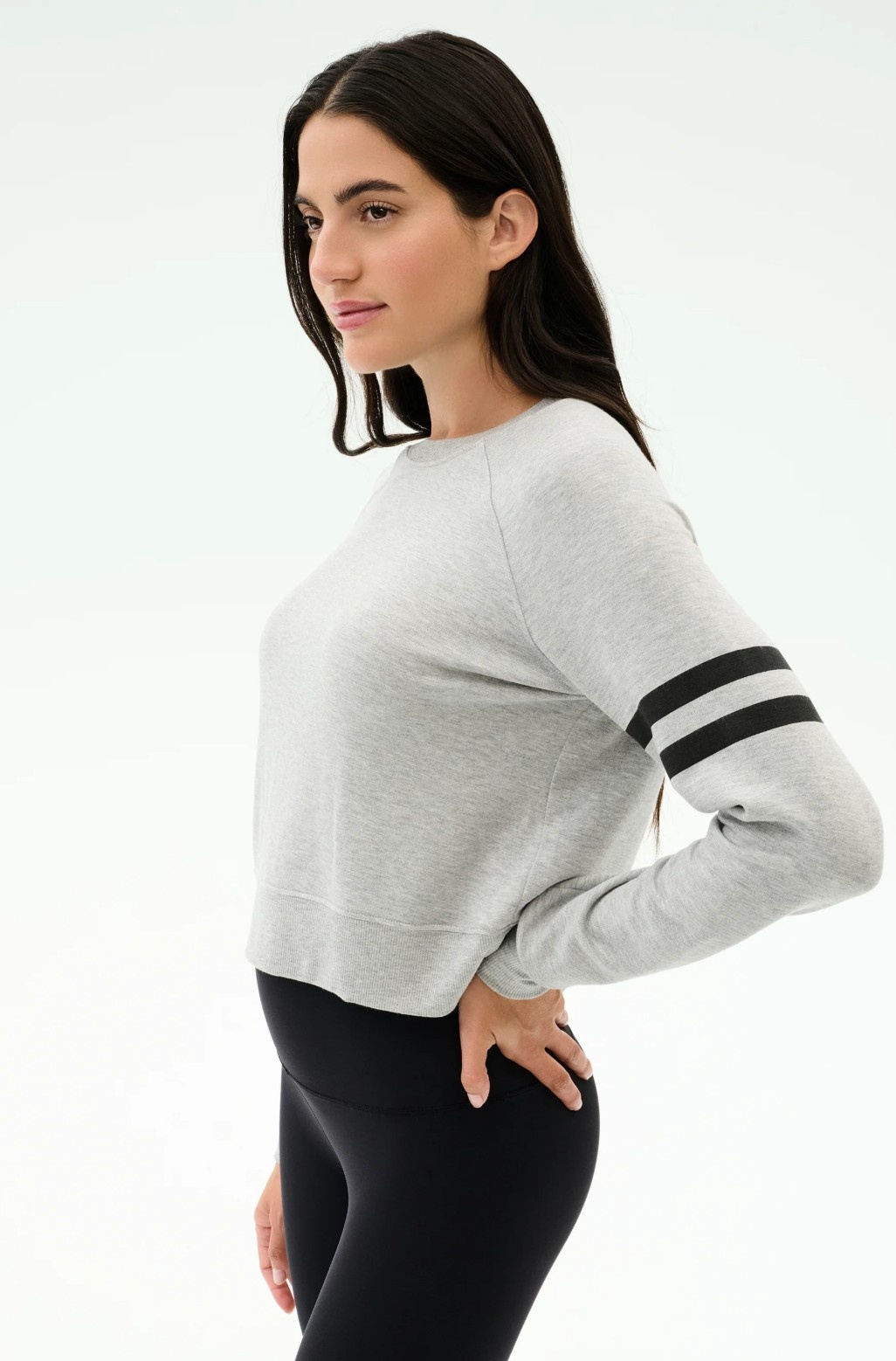Splits59 Brooks Stripe Fleece Sweatshirt