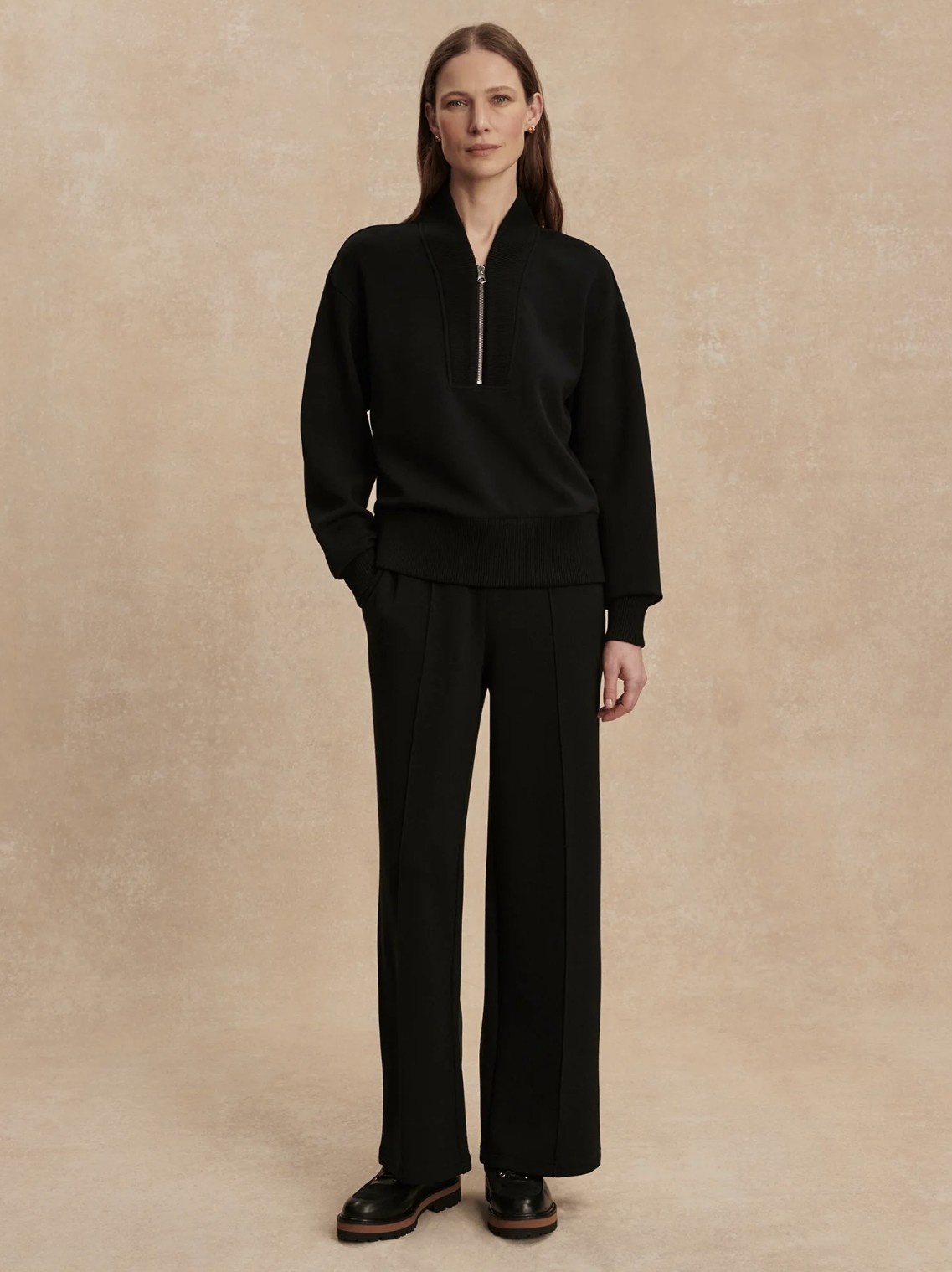 Varley Sally Half Zip Sweat