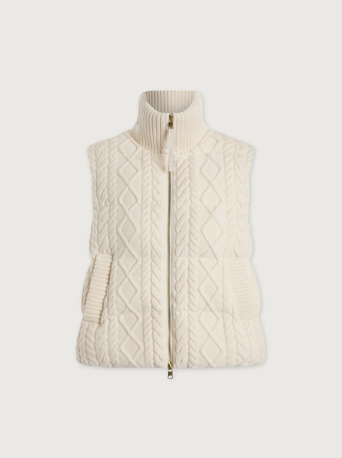 Varley Irina Cable-Knit Gilet