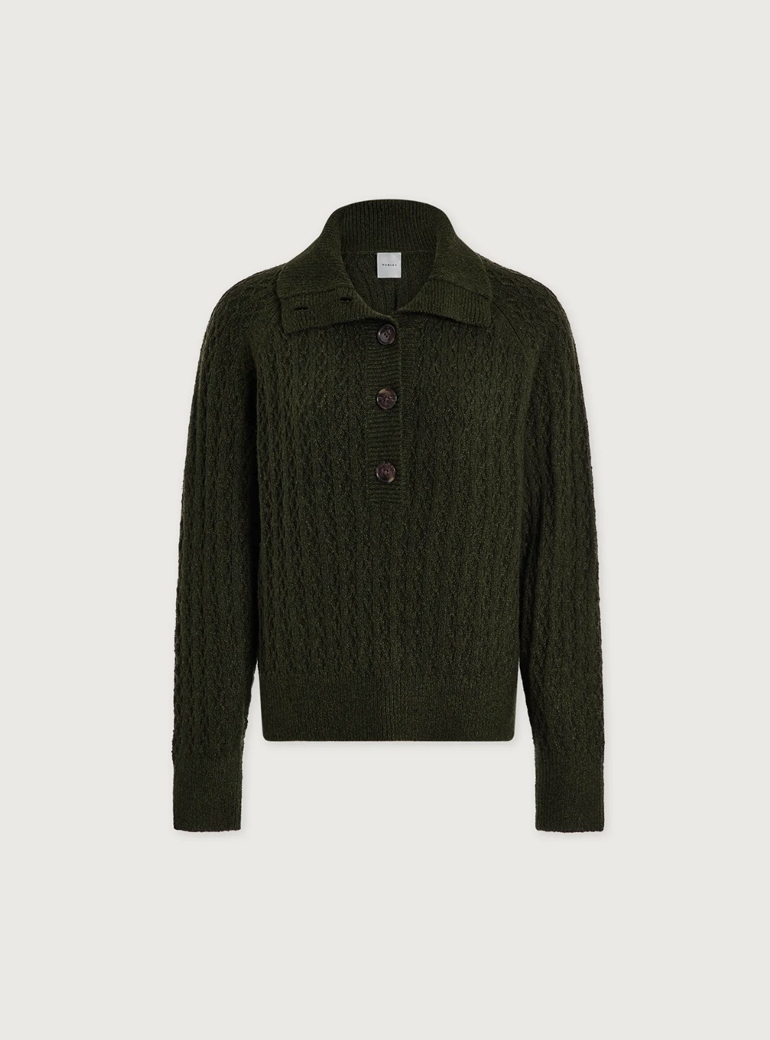 Varley Bridget Half Button Sweater