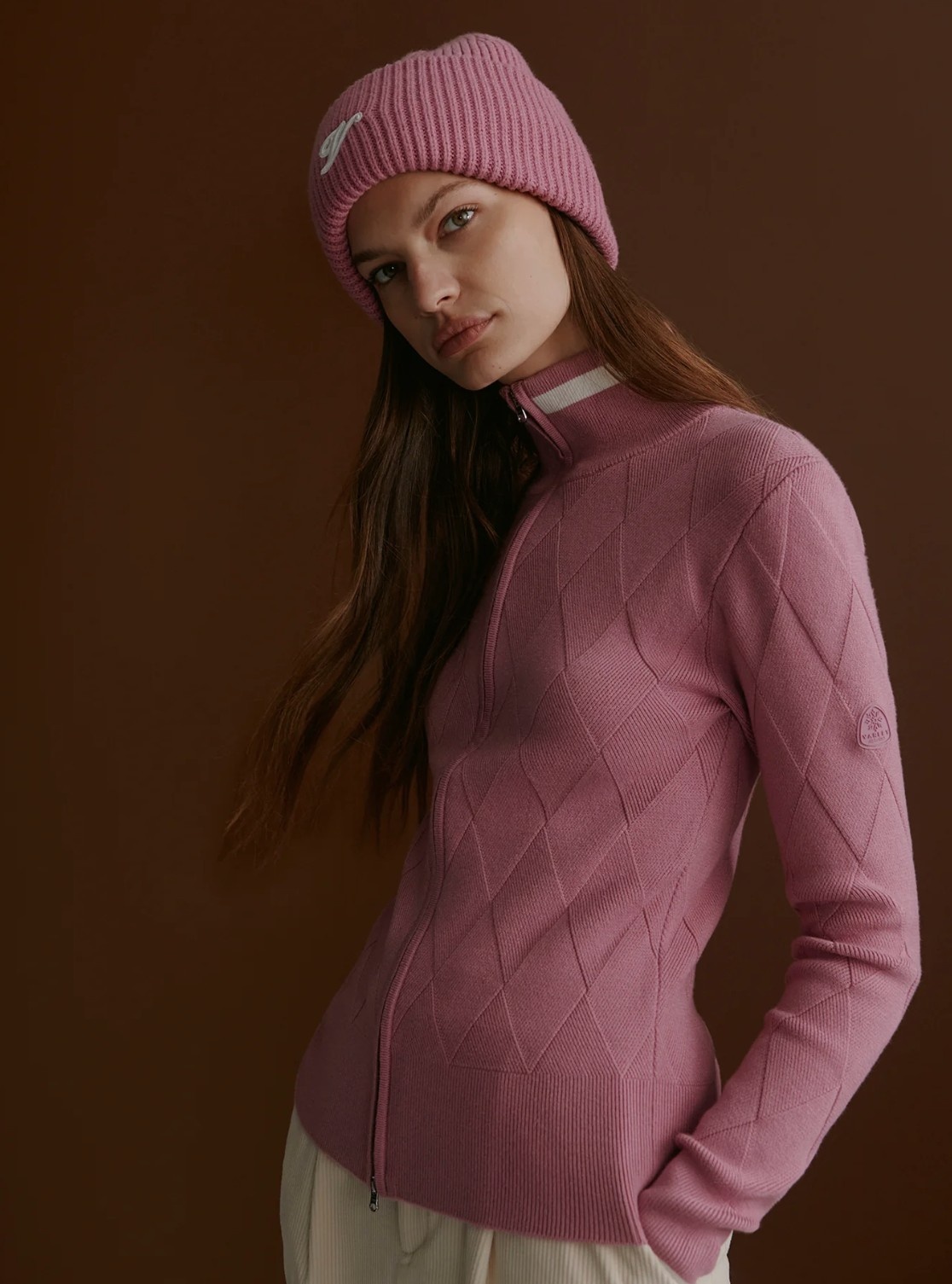 Varley Barthe Zip Through Knit