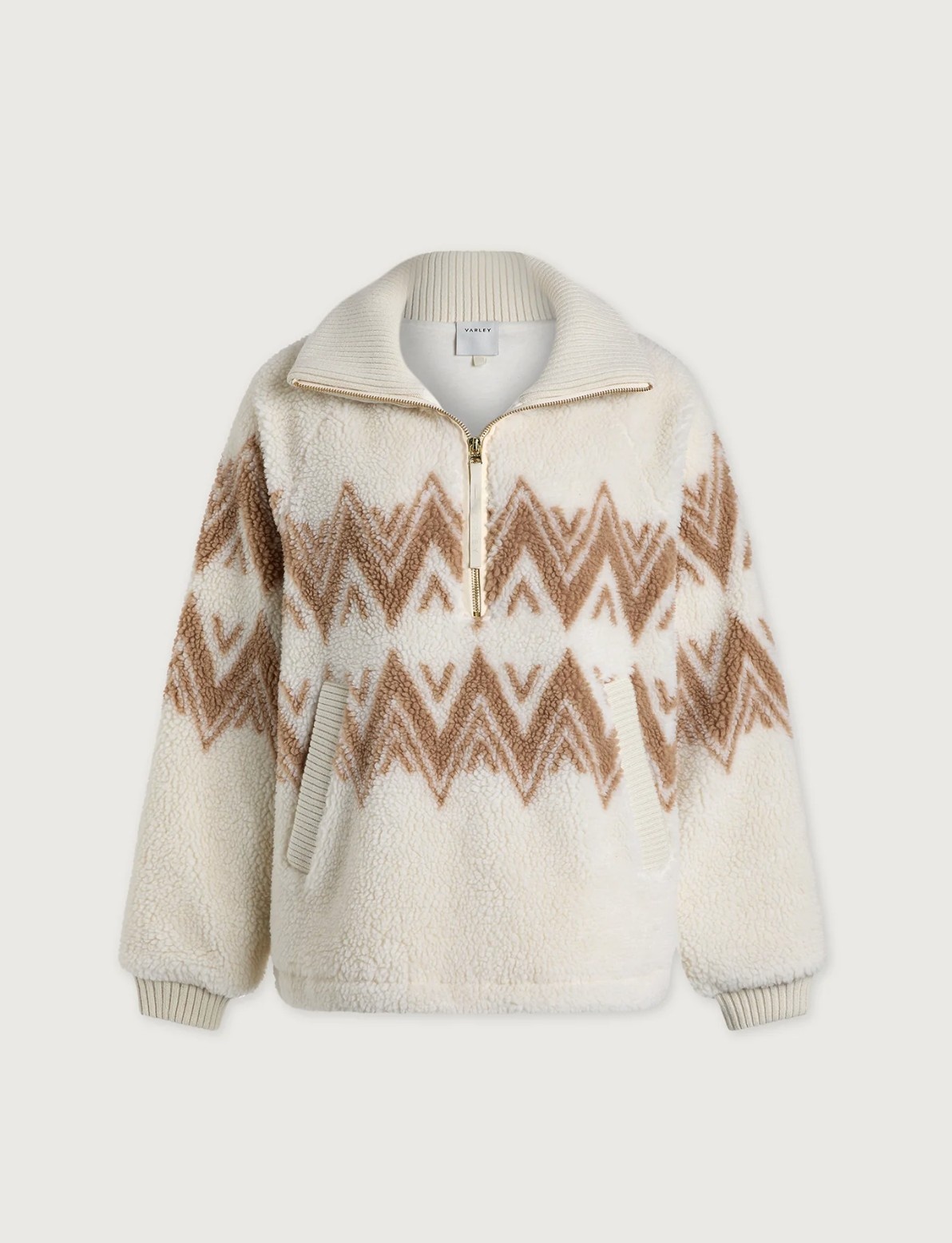 Varley Hendrik Half Zip Sherpa