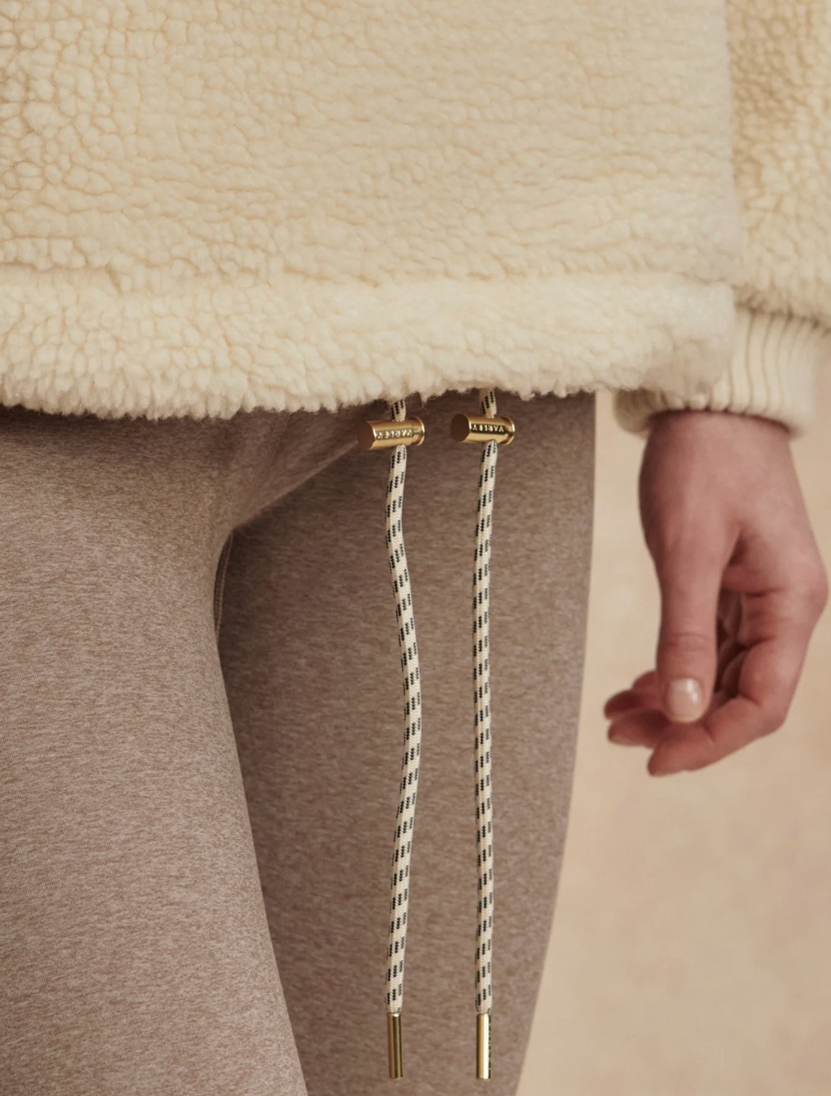 Varley Hendrik Half Zip Sherpa