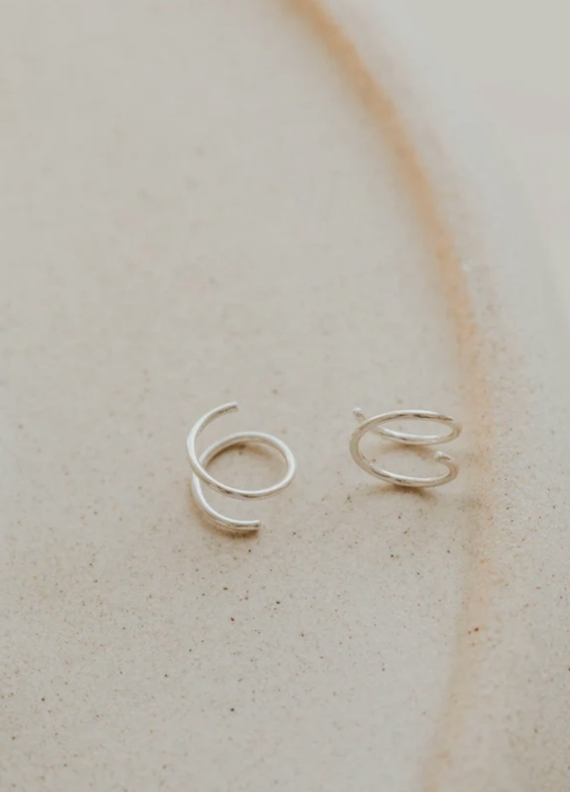 Hello Adorn Tiny Twist Earrings