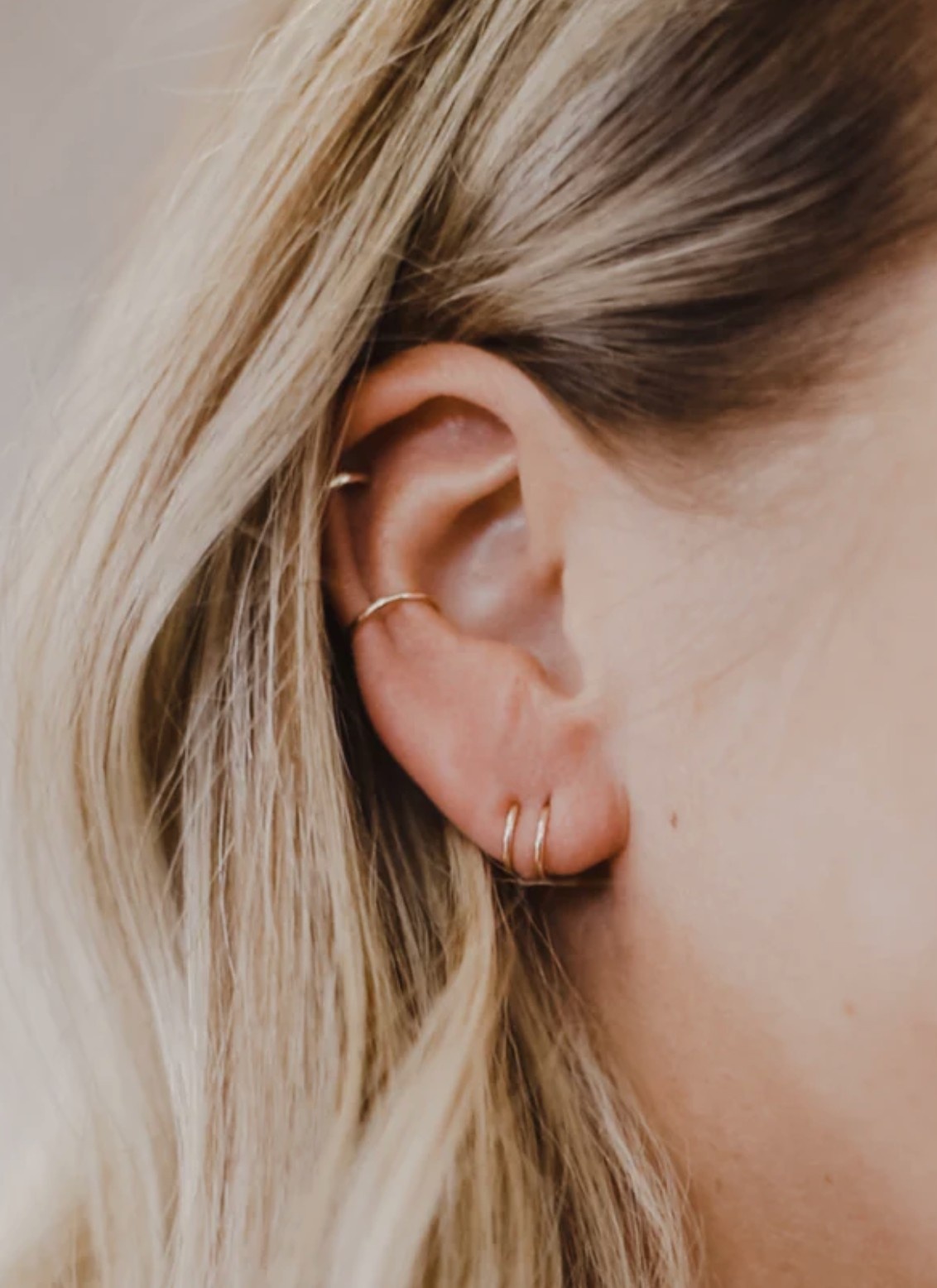 Hello Adorn Tiny Twist Earrings
