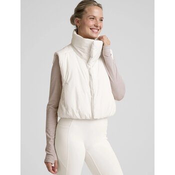 Beyond Yoga  Warm Up Puffer Vest