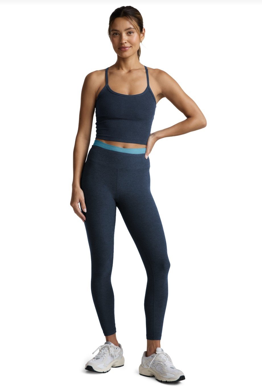 Beyond Yoga Spacedye Layered High Waisted Midi Legging