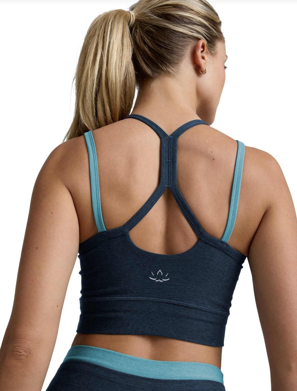 Beyond Yoga Spacedye Layered Long Line Bra