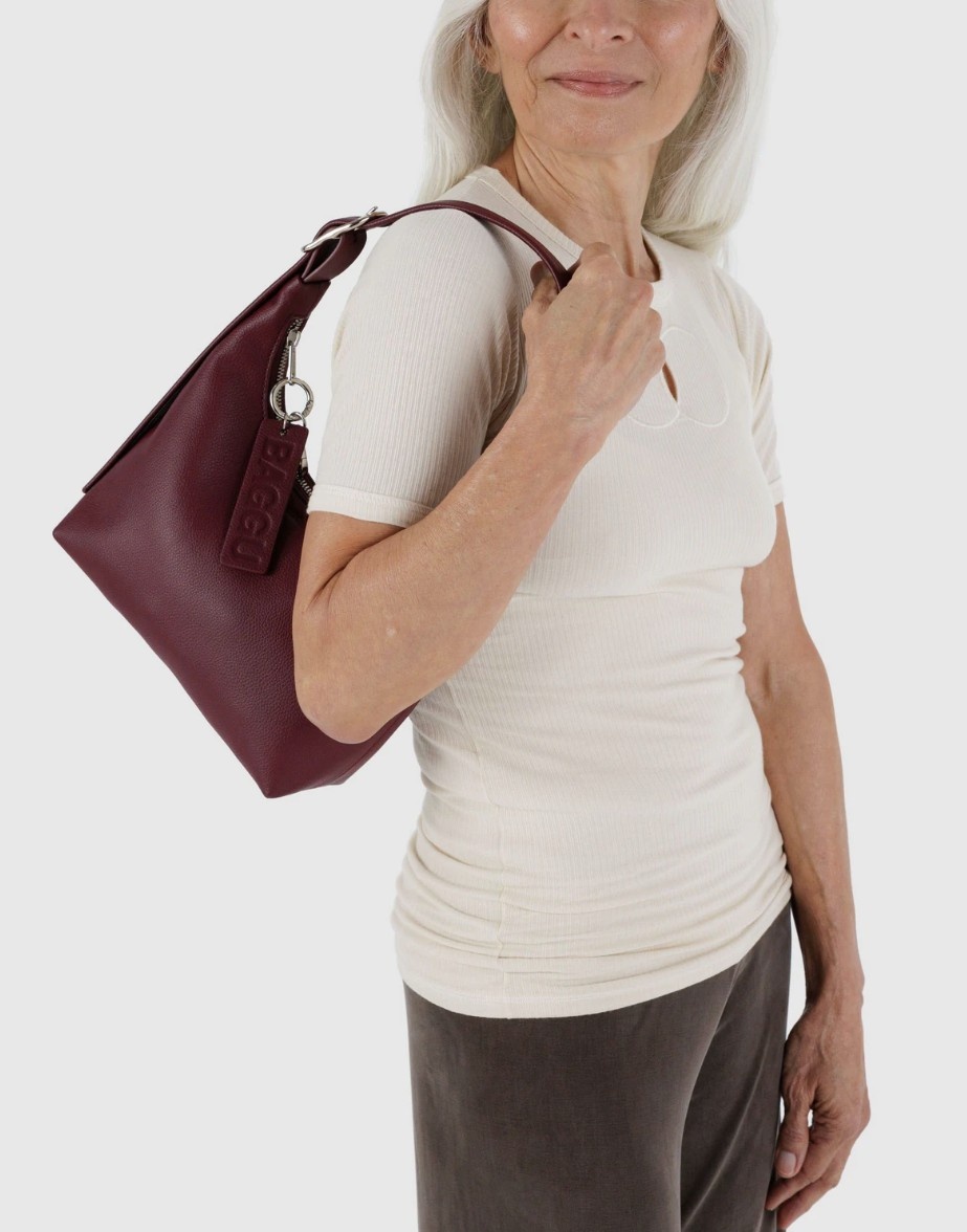 Baggu Mini Recycled Leather Shoulder Bag