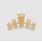 Teleties Classic Almond Beige Small Claw Hair Clip
