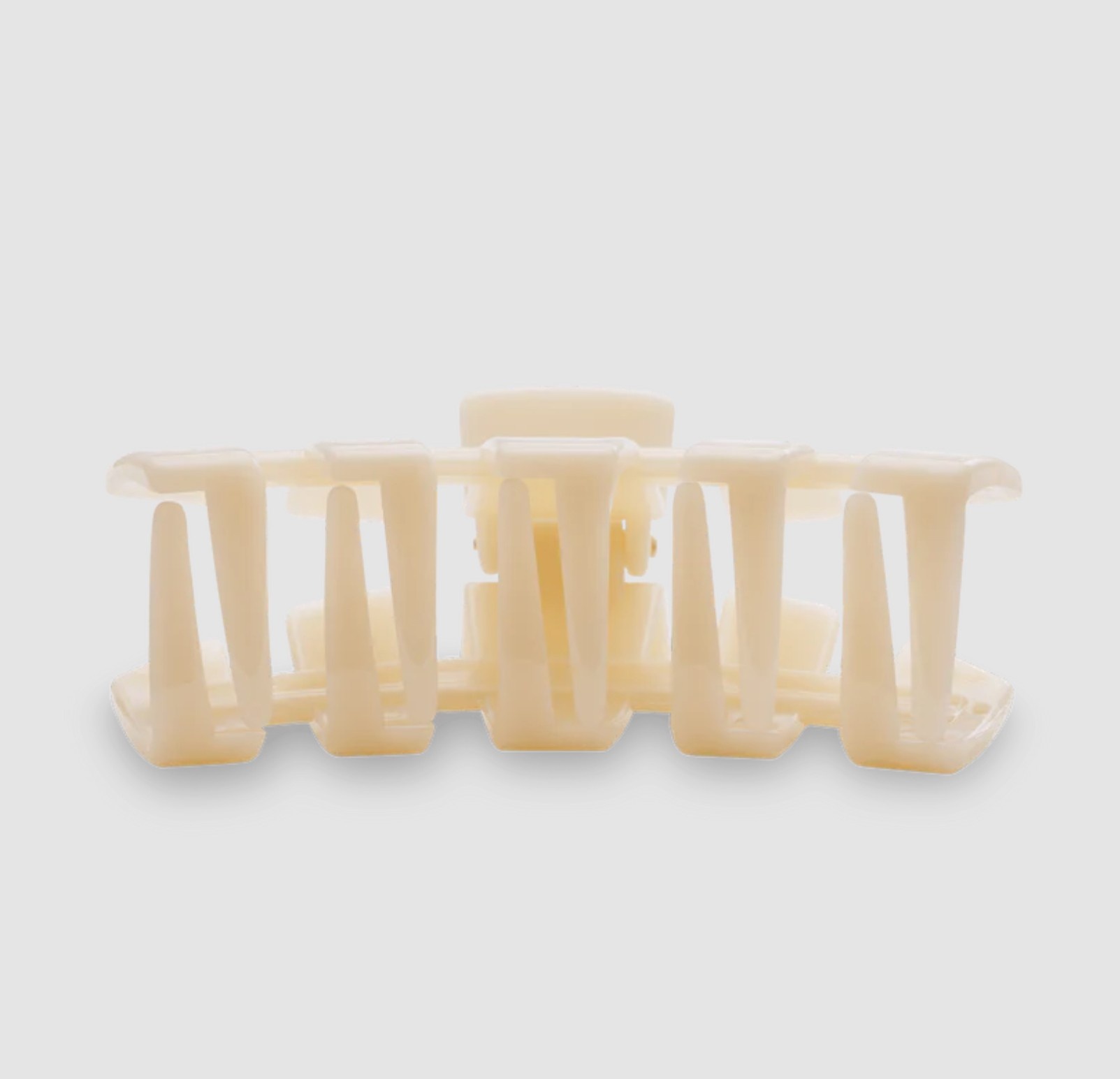 Teleties Classic Almond Beige Small Claw Hair Clip