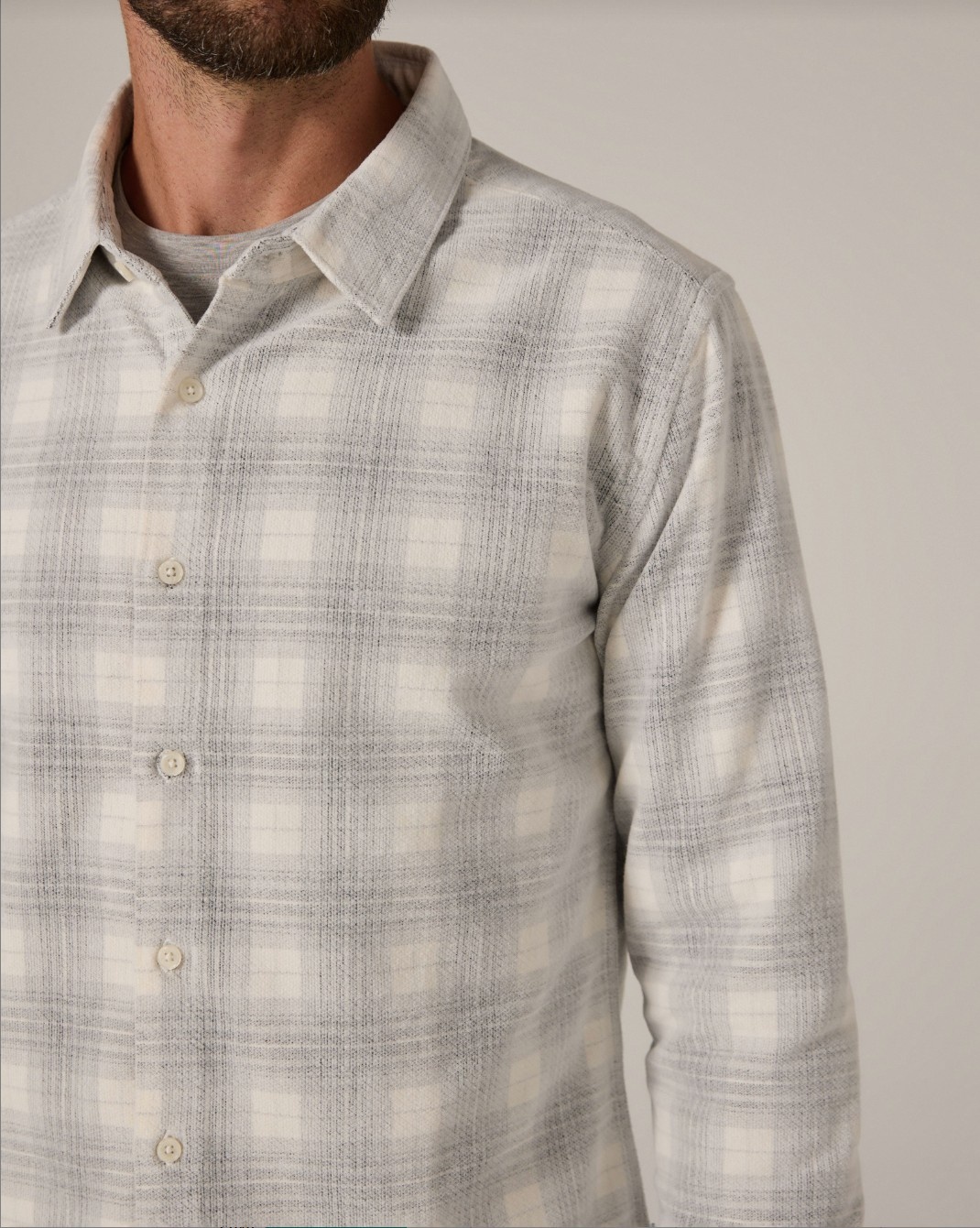 7 Diamonds Pearce Brushed Cord Long Sleeve Shirt