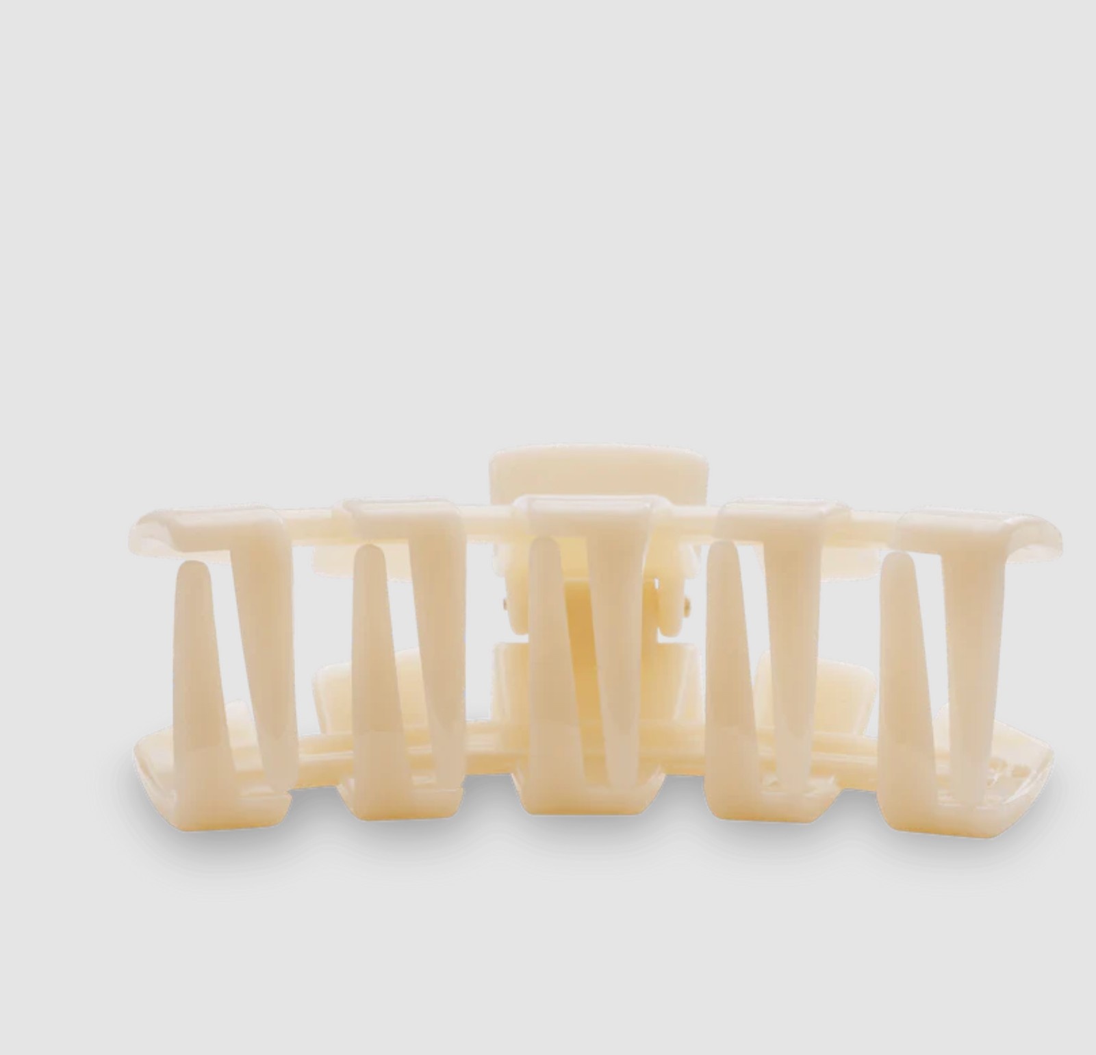 Teleties Classic Almond Beige Medium Claw Hair Clip