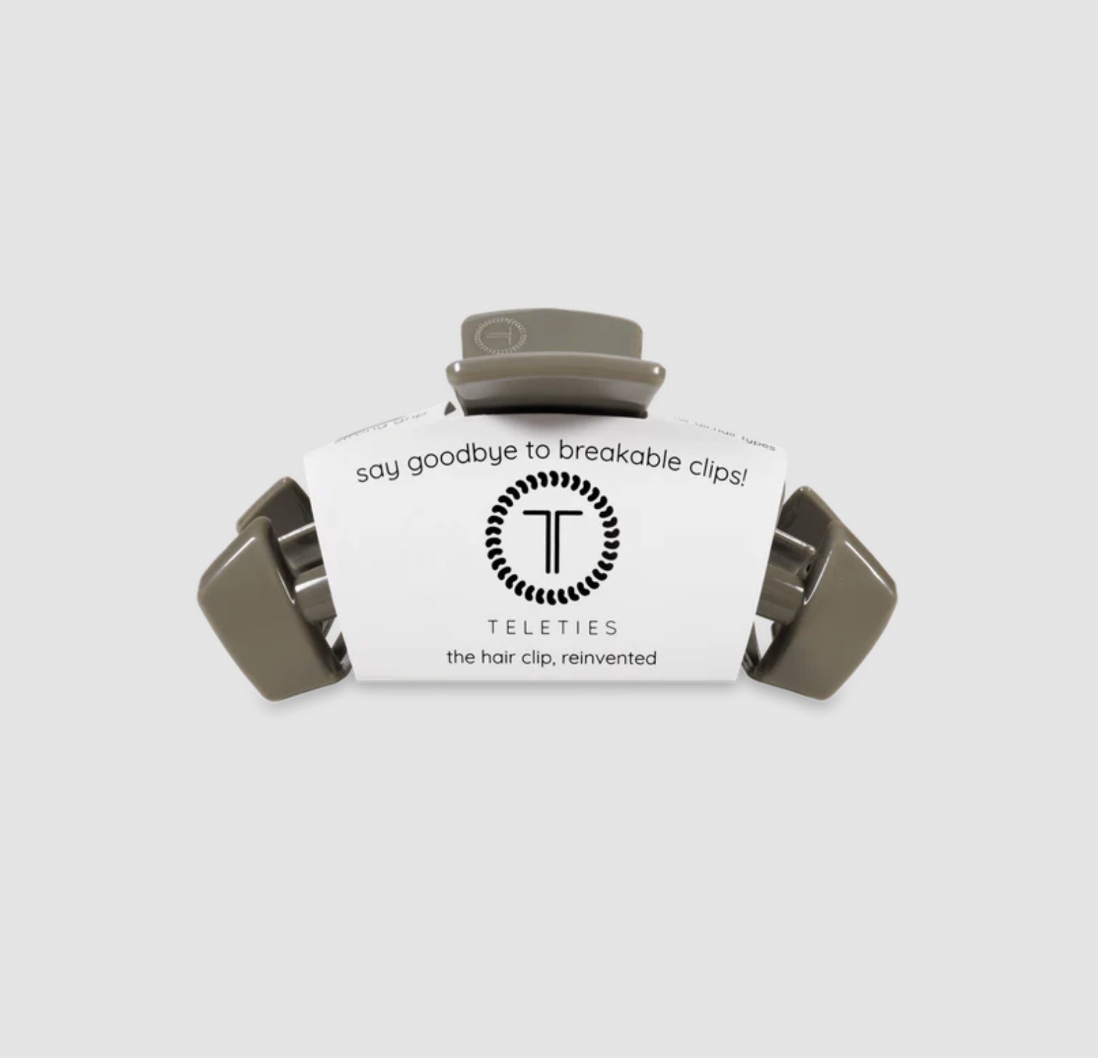 Teleties Classic Sage It Ain't So Tiny Hair Clip