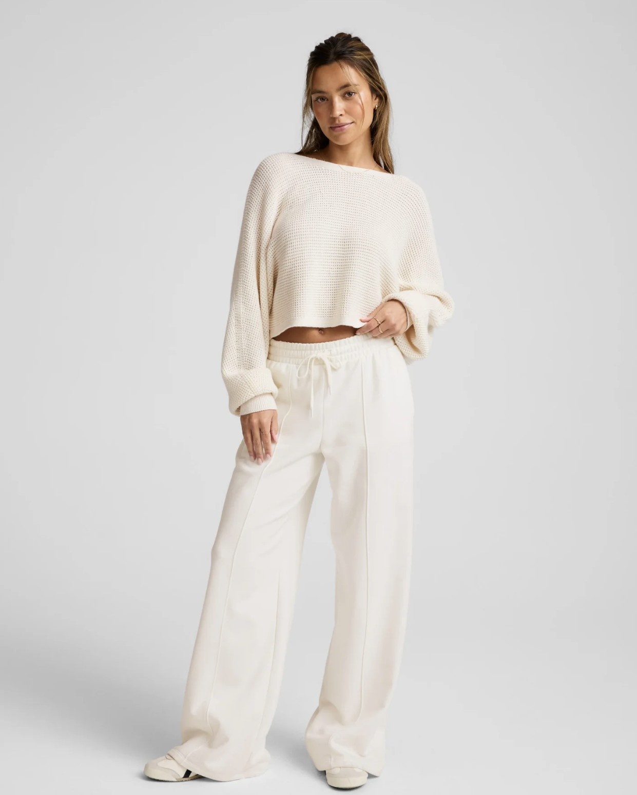 Beyond Yoga Ready For Barre Cropped Sweater
