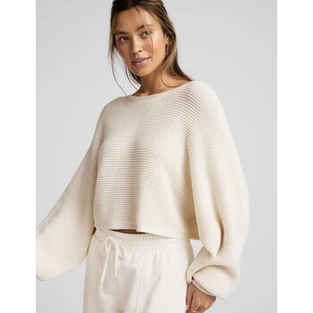 Beyond Yoga Ready For Barre Cropped Sweater