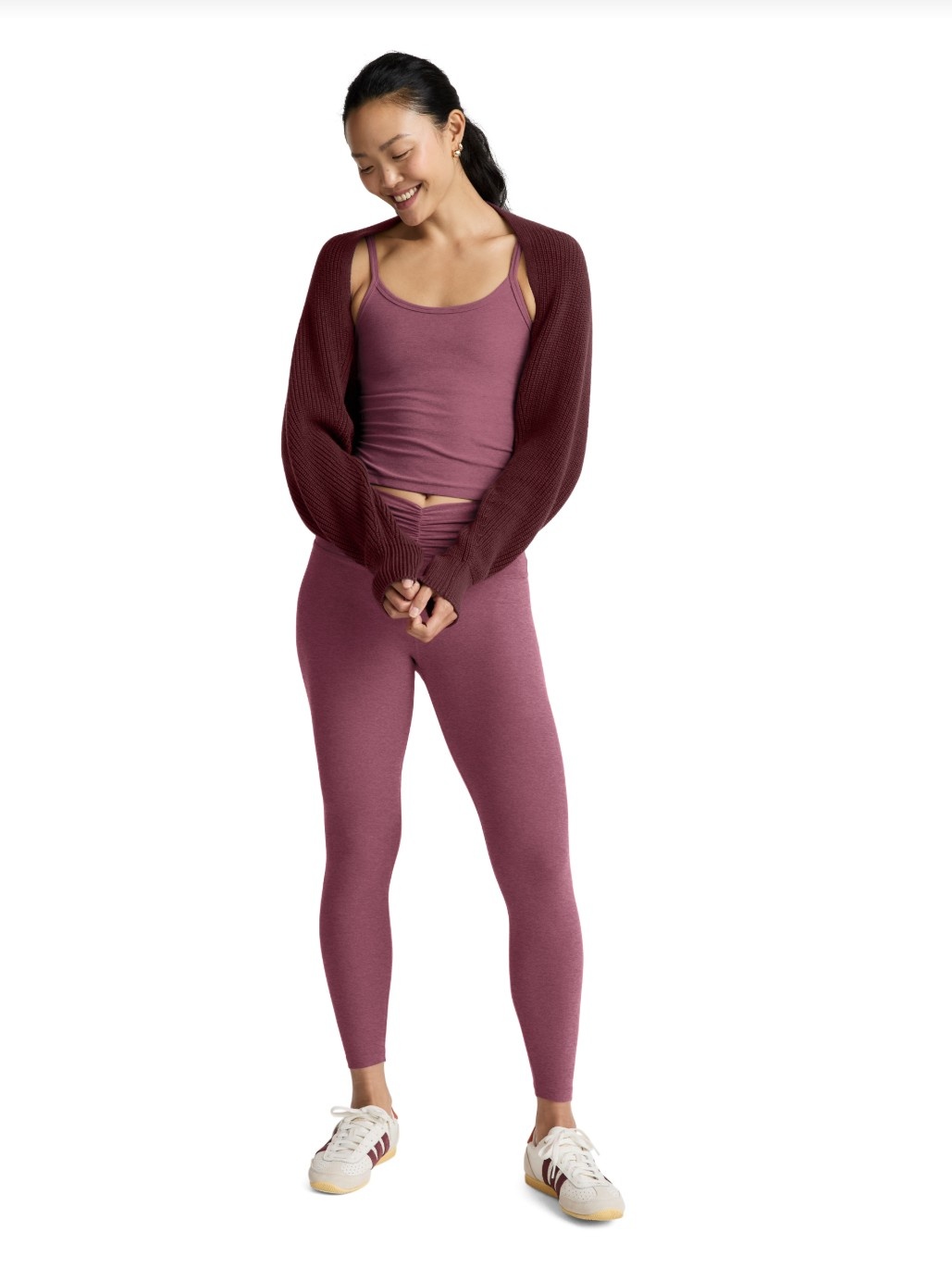 Beyond Yoga Ready For Barre Relaxed Shrug