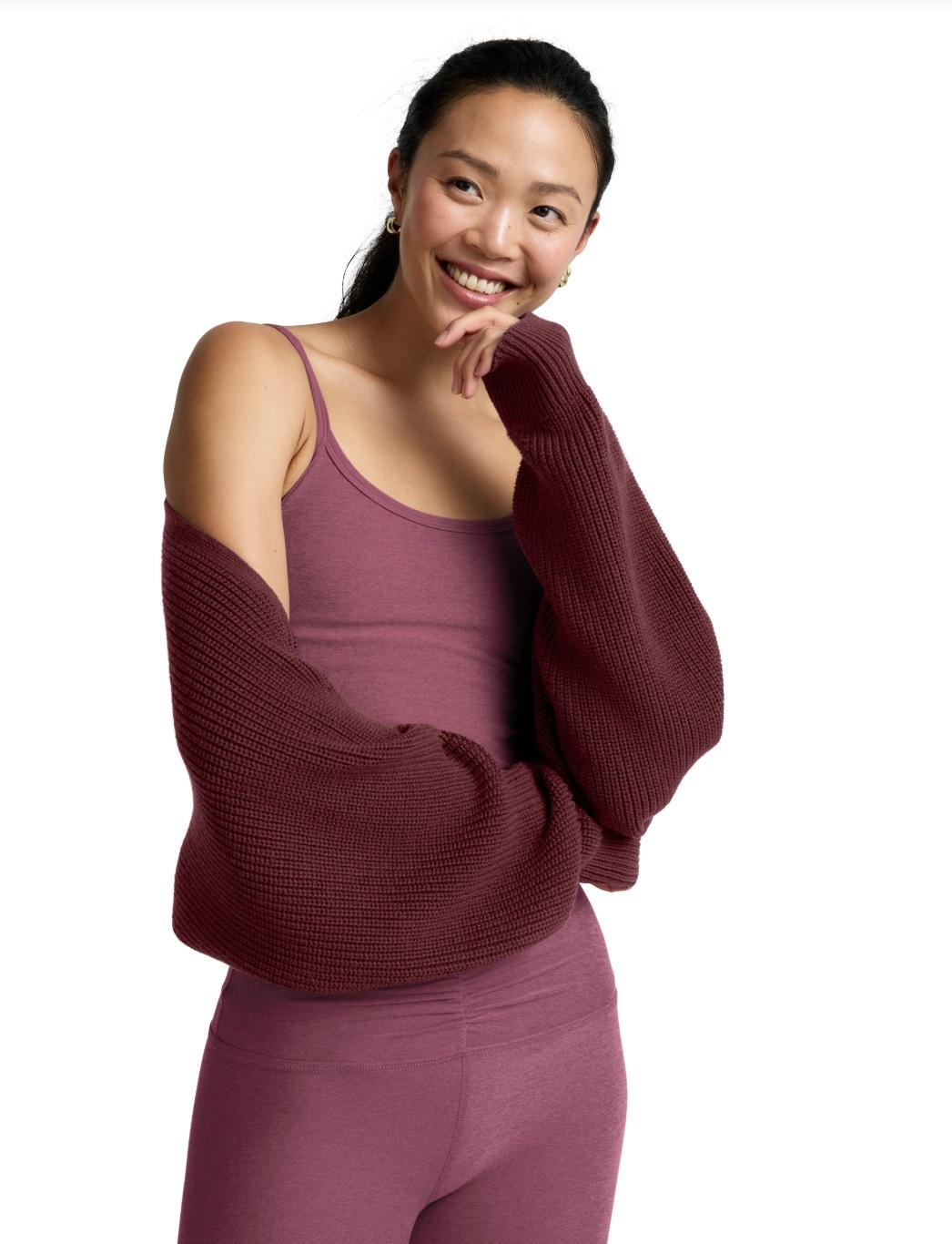 Beyond Yoga Ready For Barre Relaxed Shrug