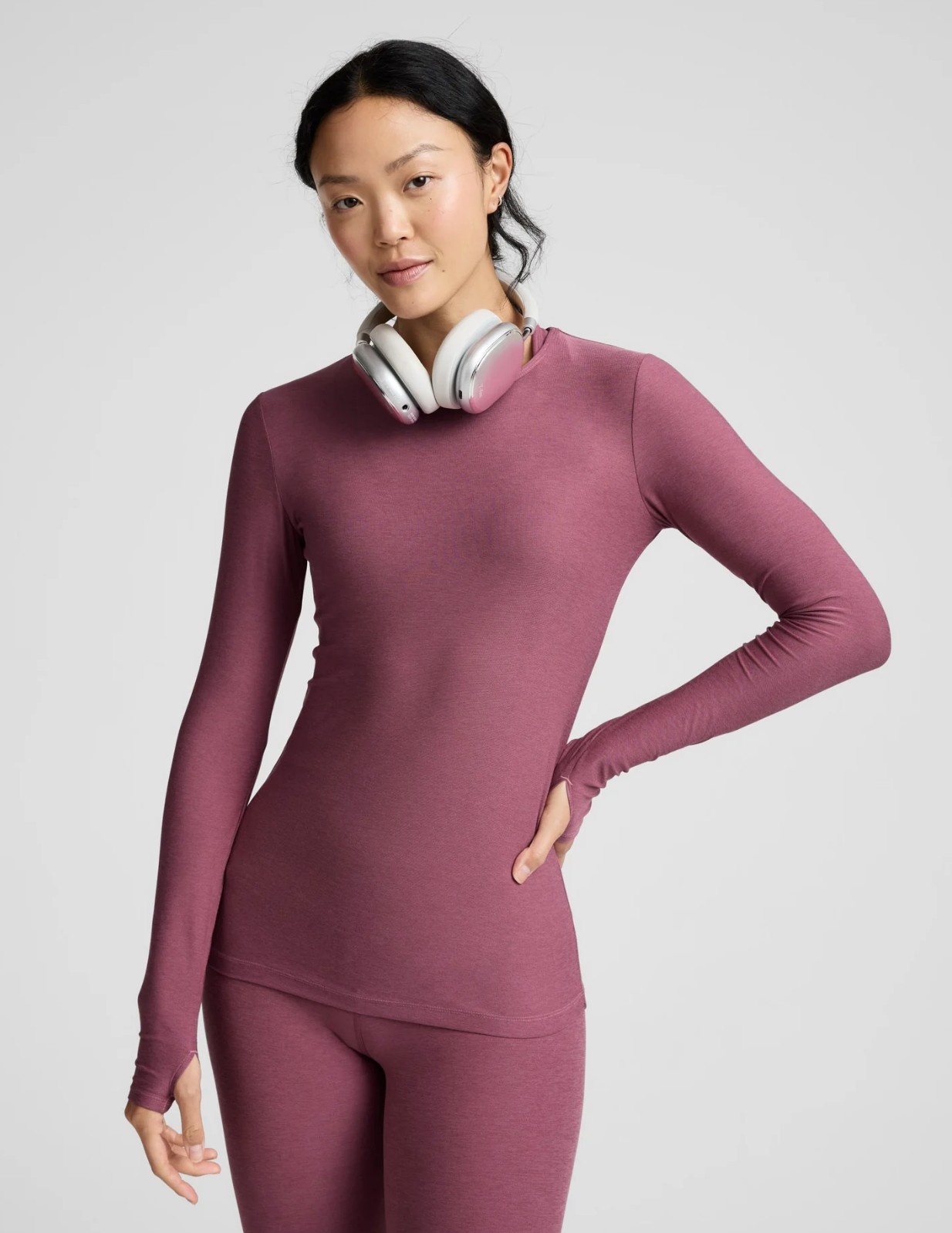 Beyond Yoga Featherweight Classic Crew Pullover