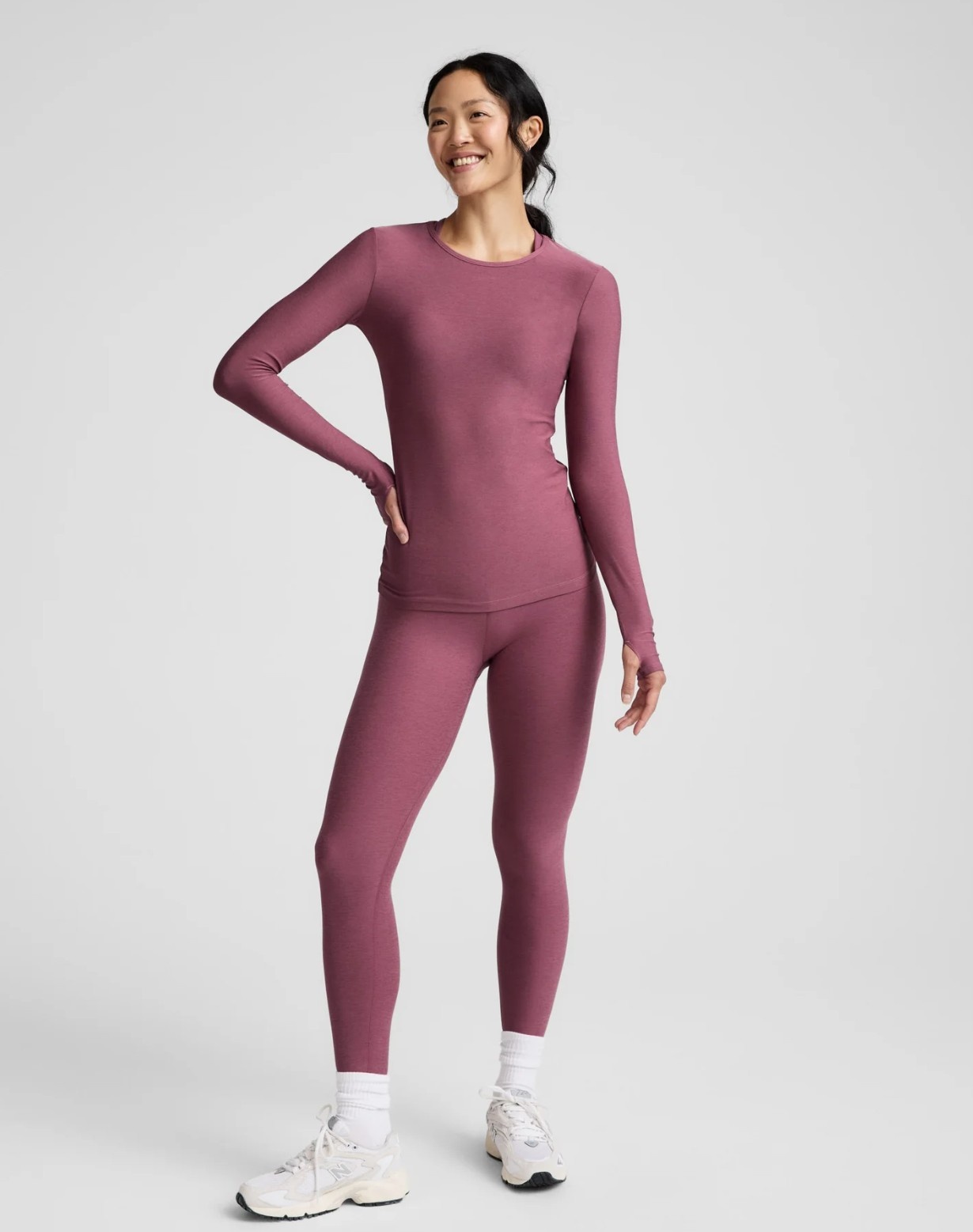 Beyond Yoga Featherweight Classic Crew Pullover