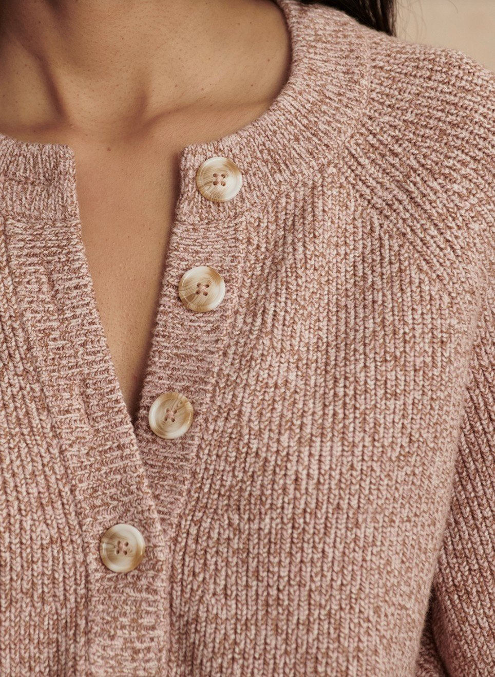 Varley Kennings Half Button Knit