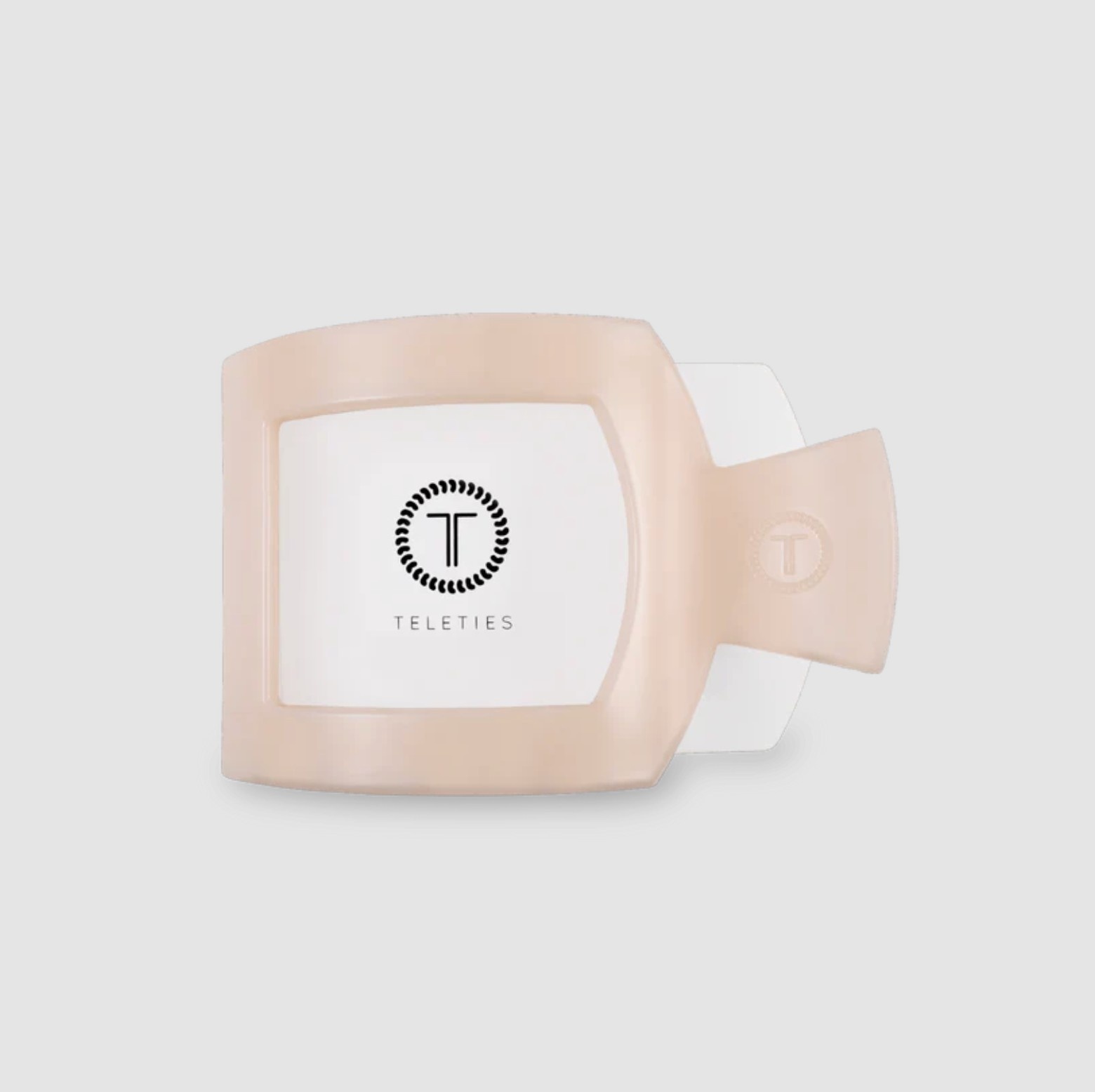 Teleties Small Flat Square Hair Clip