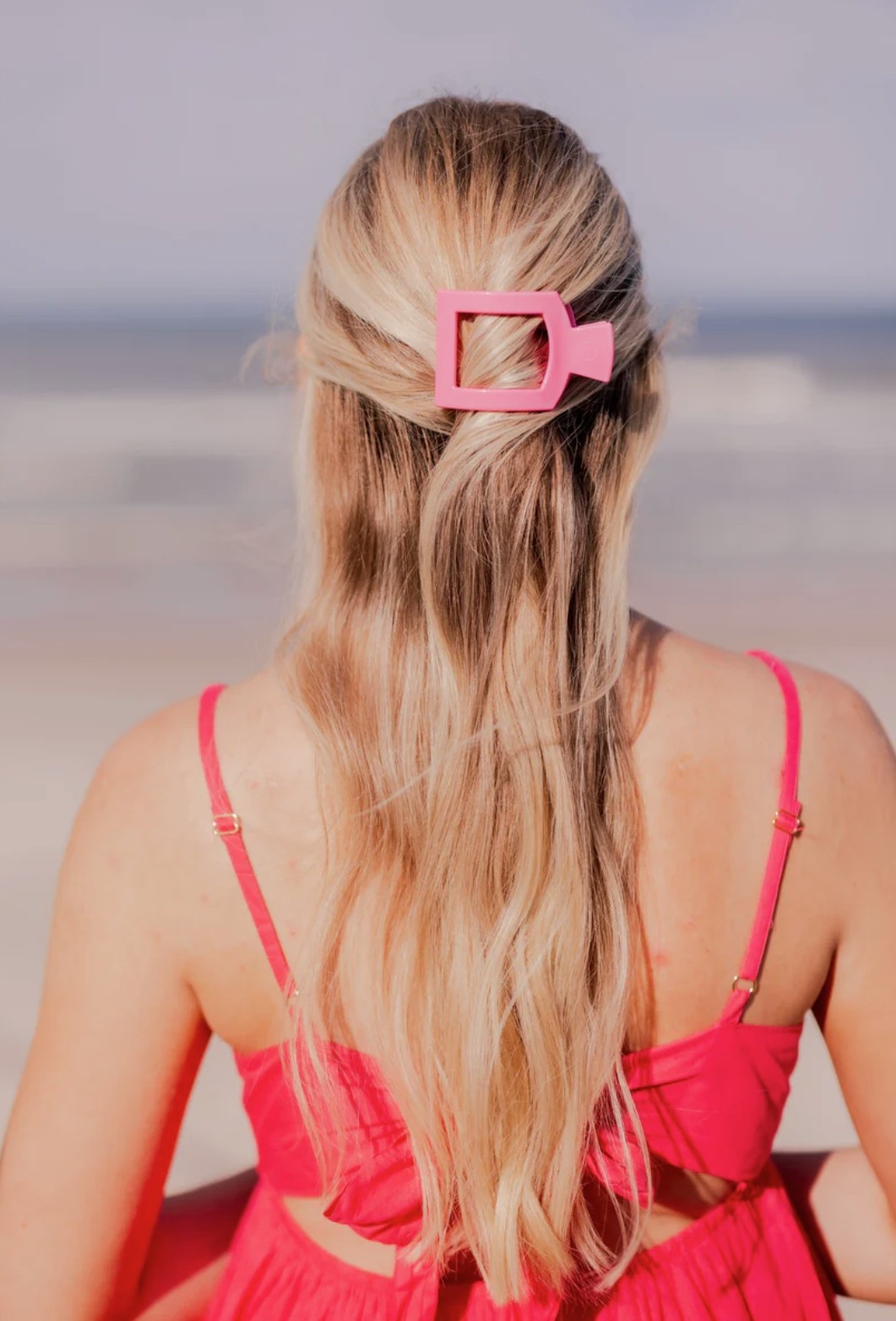 Teleties Small Flat Square Hair Clip