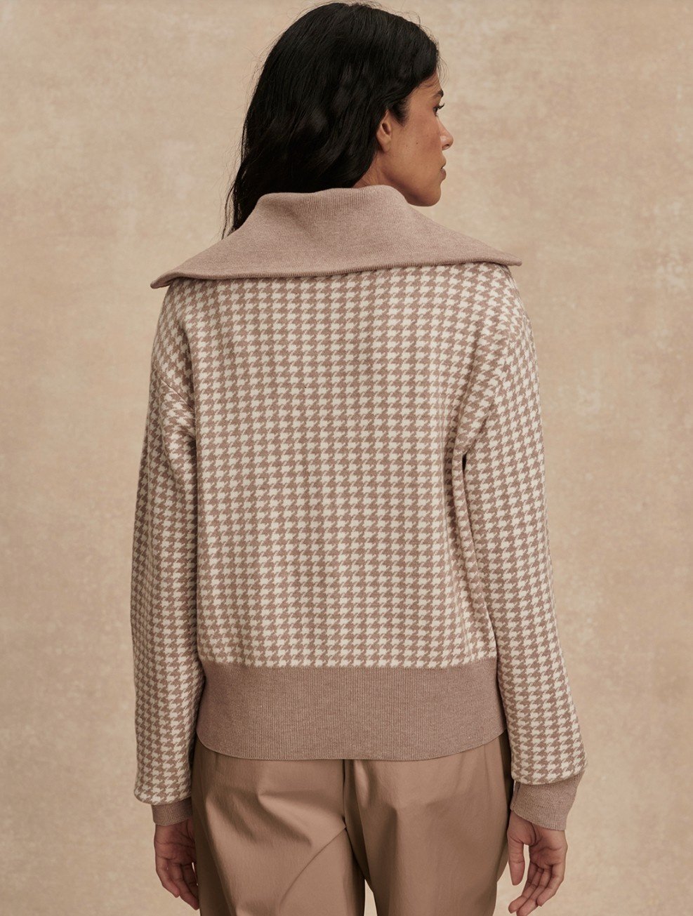 Varley Ablett Jacquard Knit Jacket