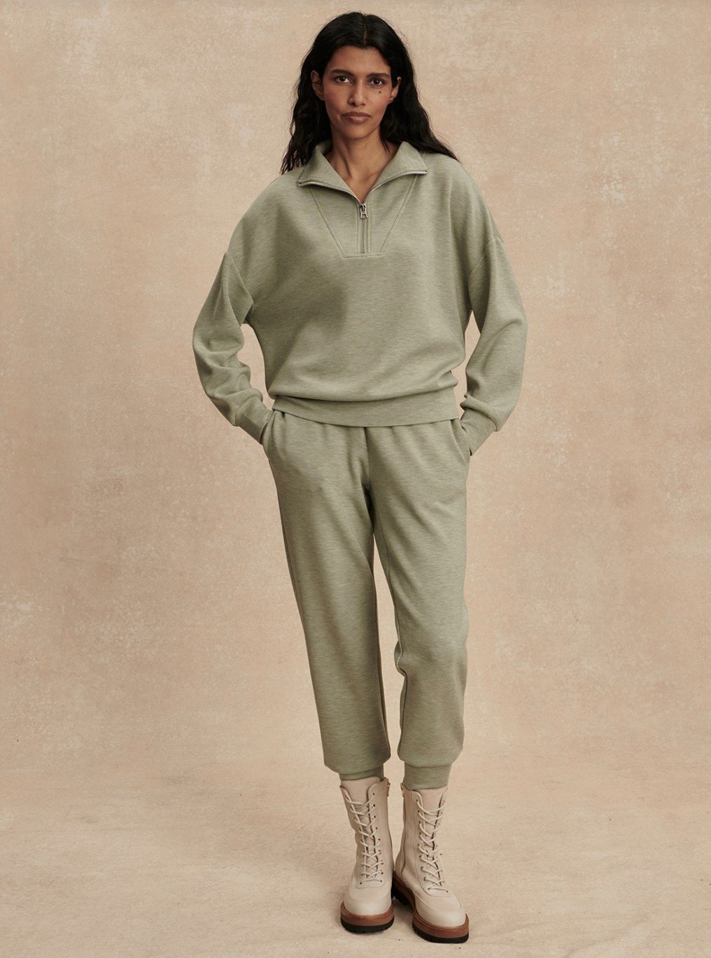 Varley Hawley Half Zip Sweat