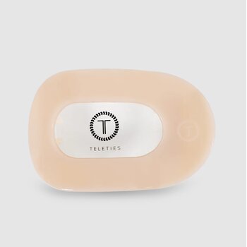 Teleties Large Flat Round Hair Clip