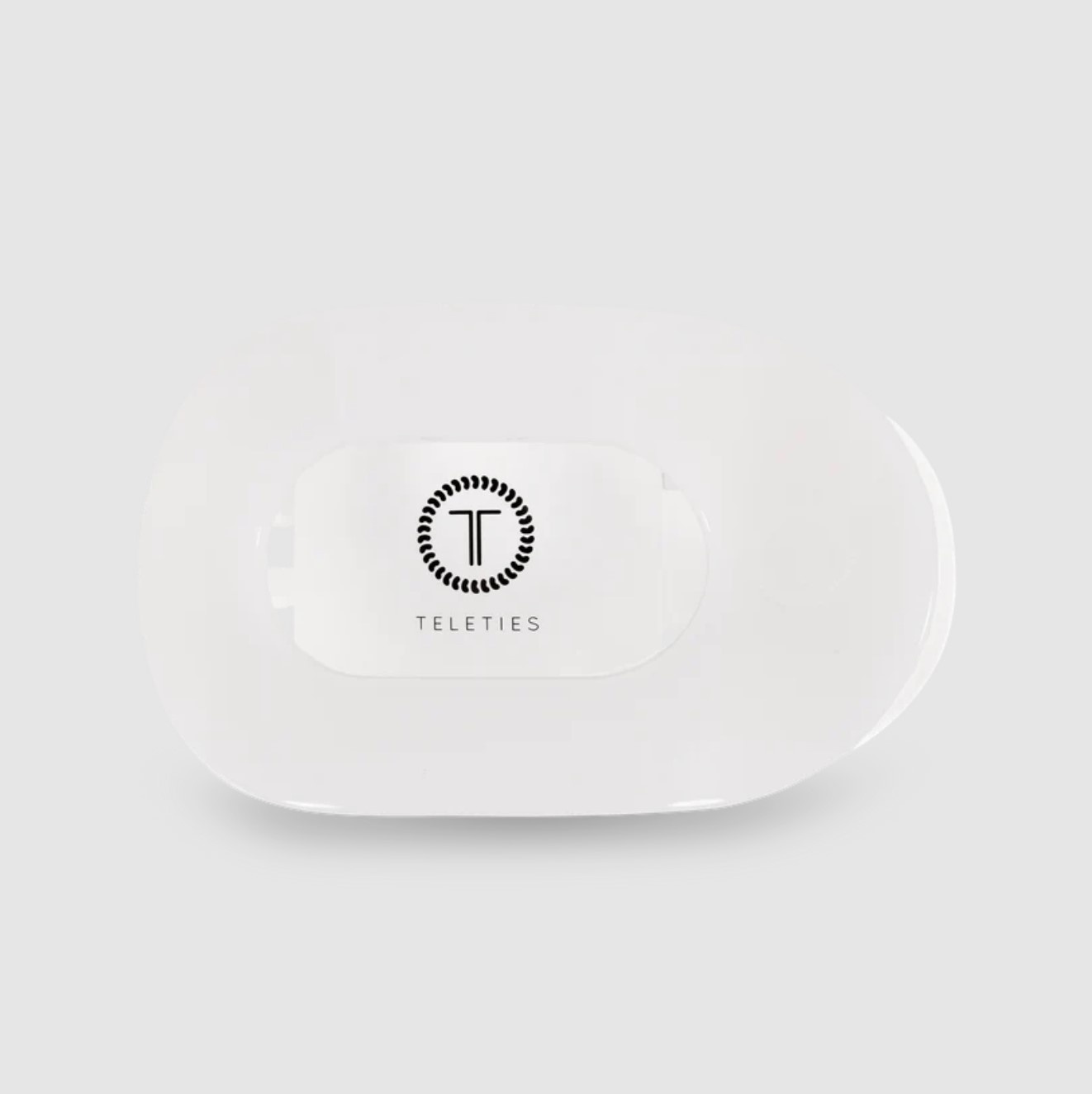 Teleties Medium Flat Round Hair Clip