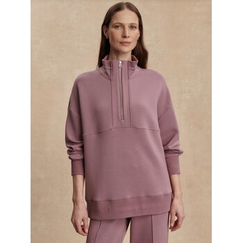 Varley Molly Half Zip Longline Sweat