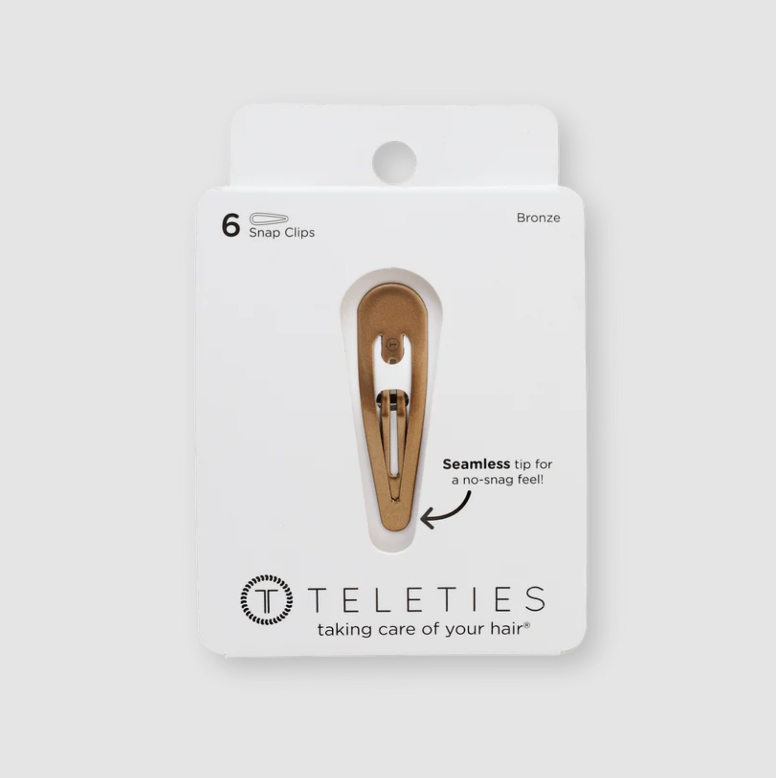 Teleties Snap Clips (6Ct)