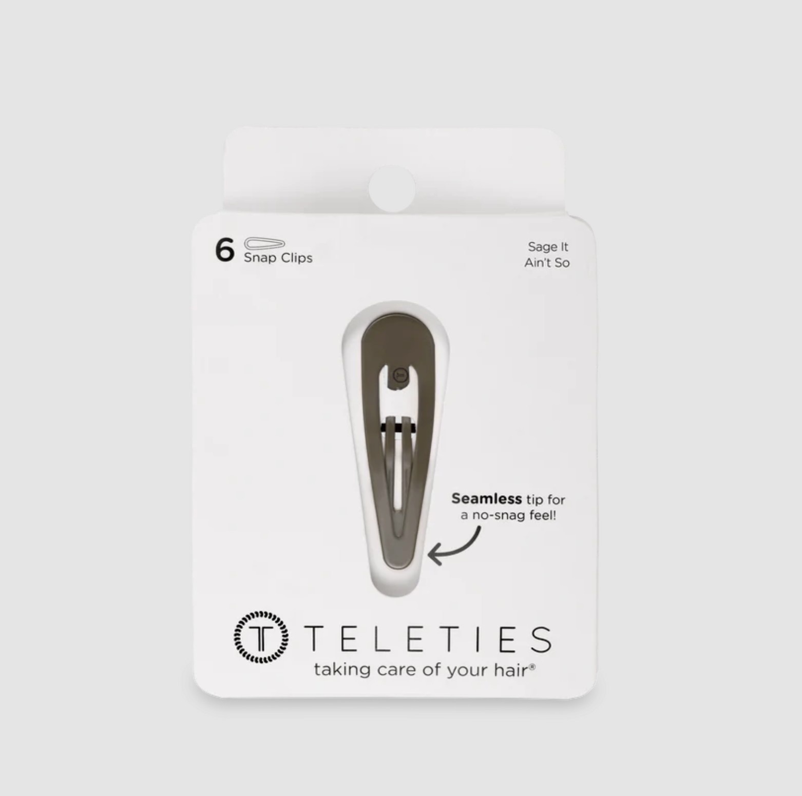 Teleties Snap Clips (6Ct)