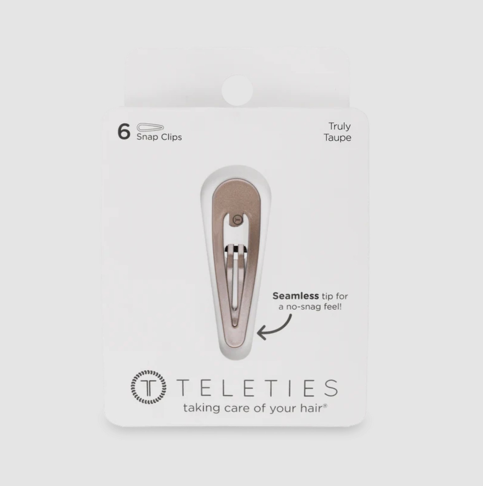 Teleties Snap Clips (6Ct)