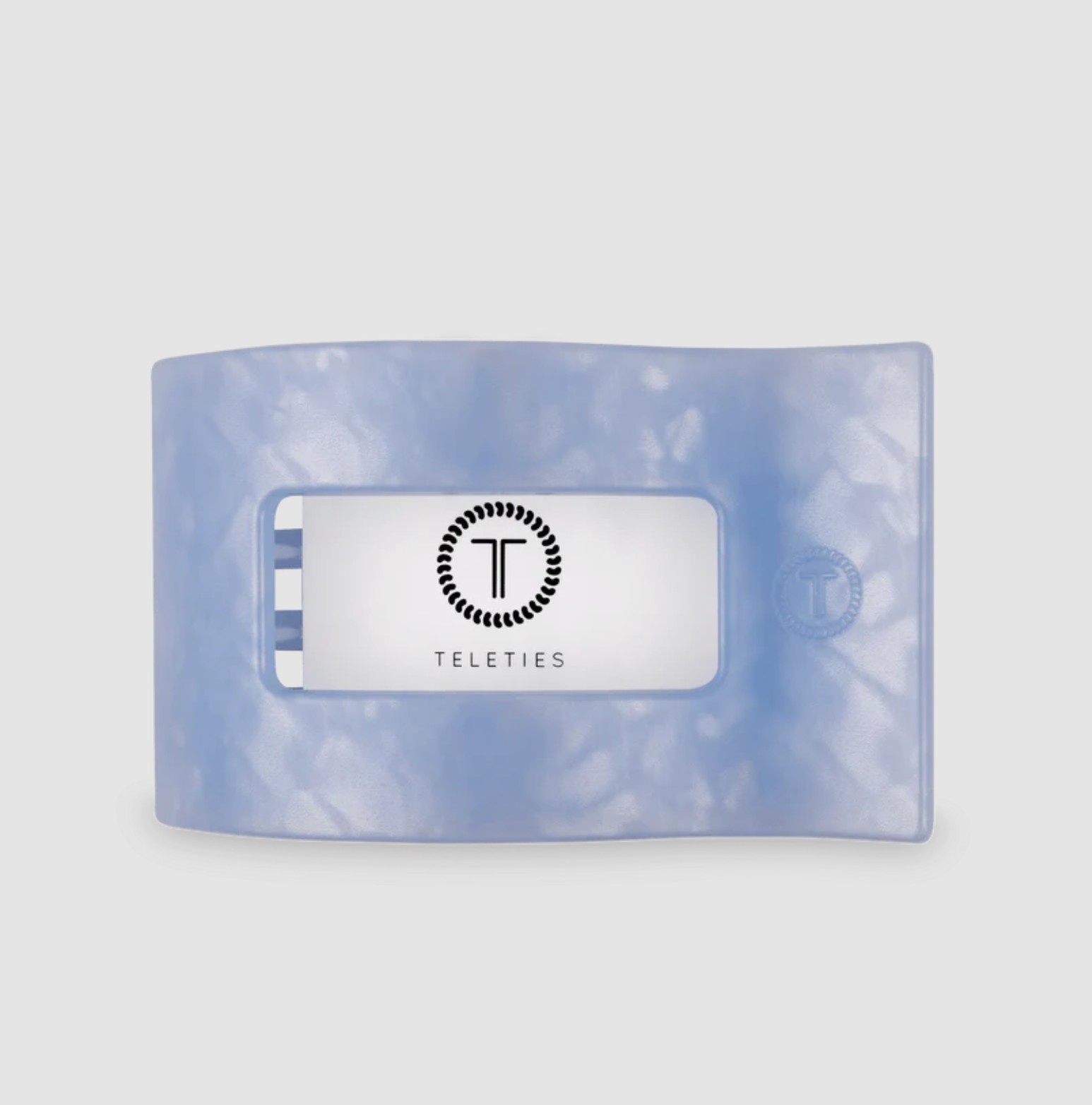 Teleties Large Flat Rectangle Hair Clip