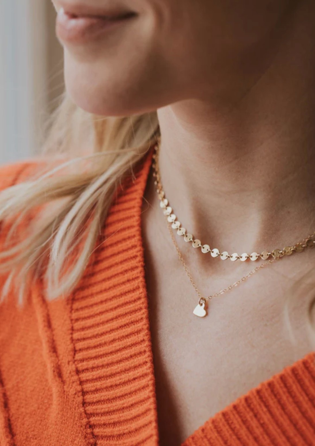 Hello Adorn Tiny Heart Necklace