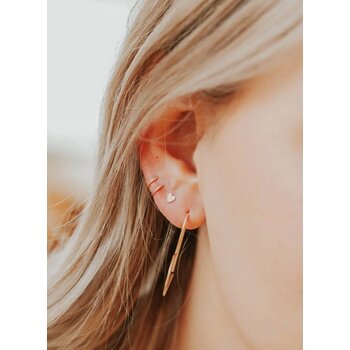 Hello Adorn Tiny Heart Studs