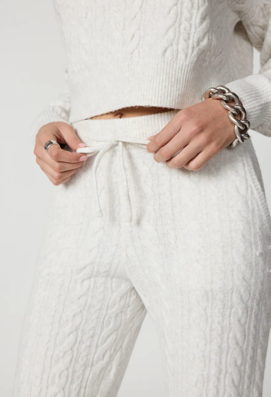 MPG Cable Knit Jogger