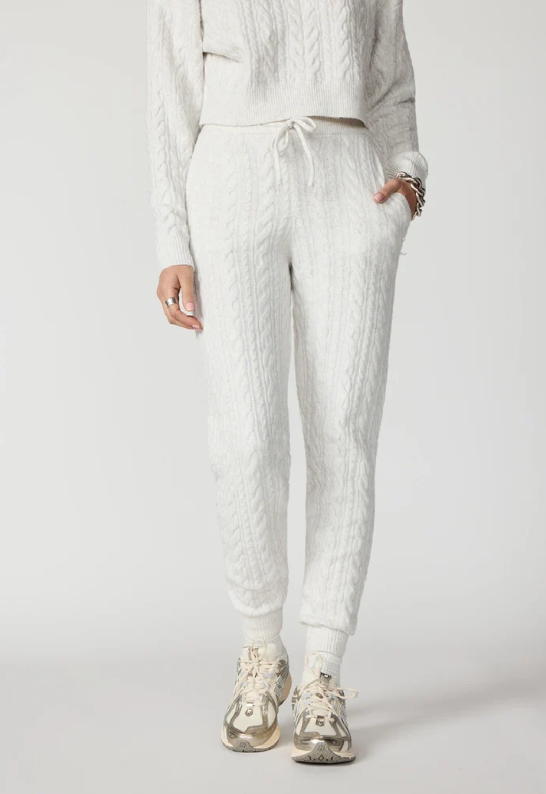 MPG Cable Knit Jogger