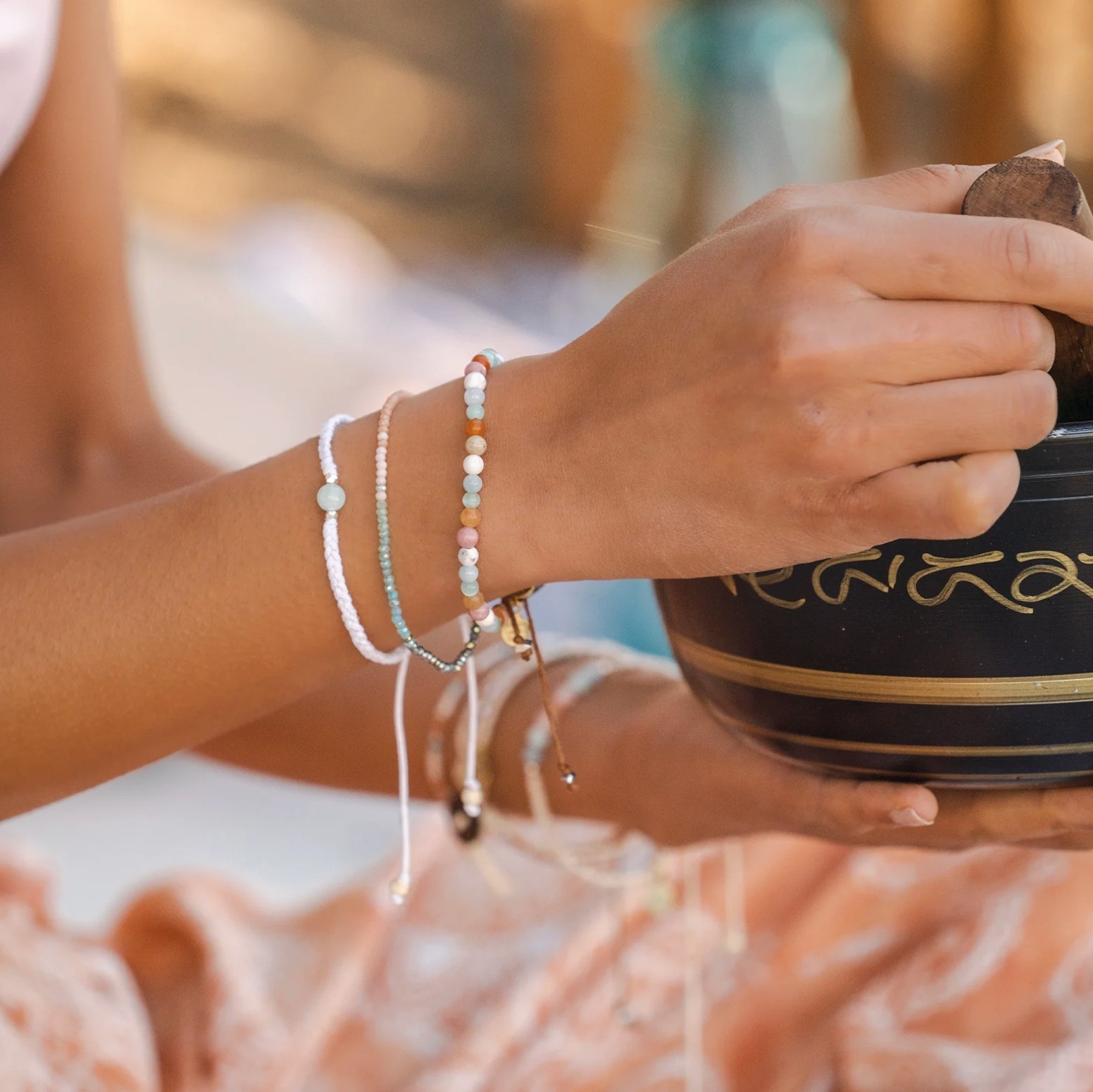 Goddess Crystal Stone Bracelet