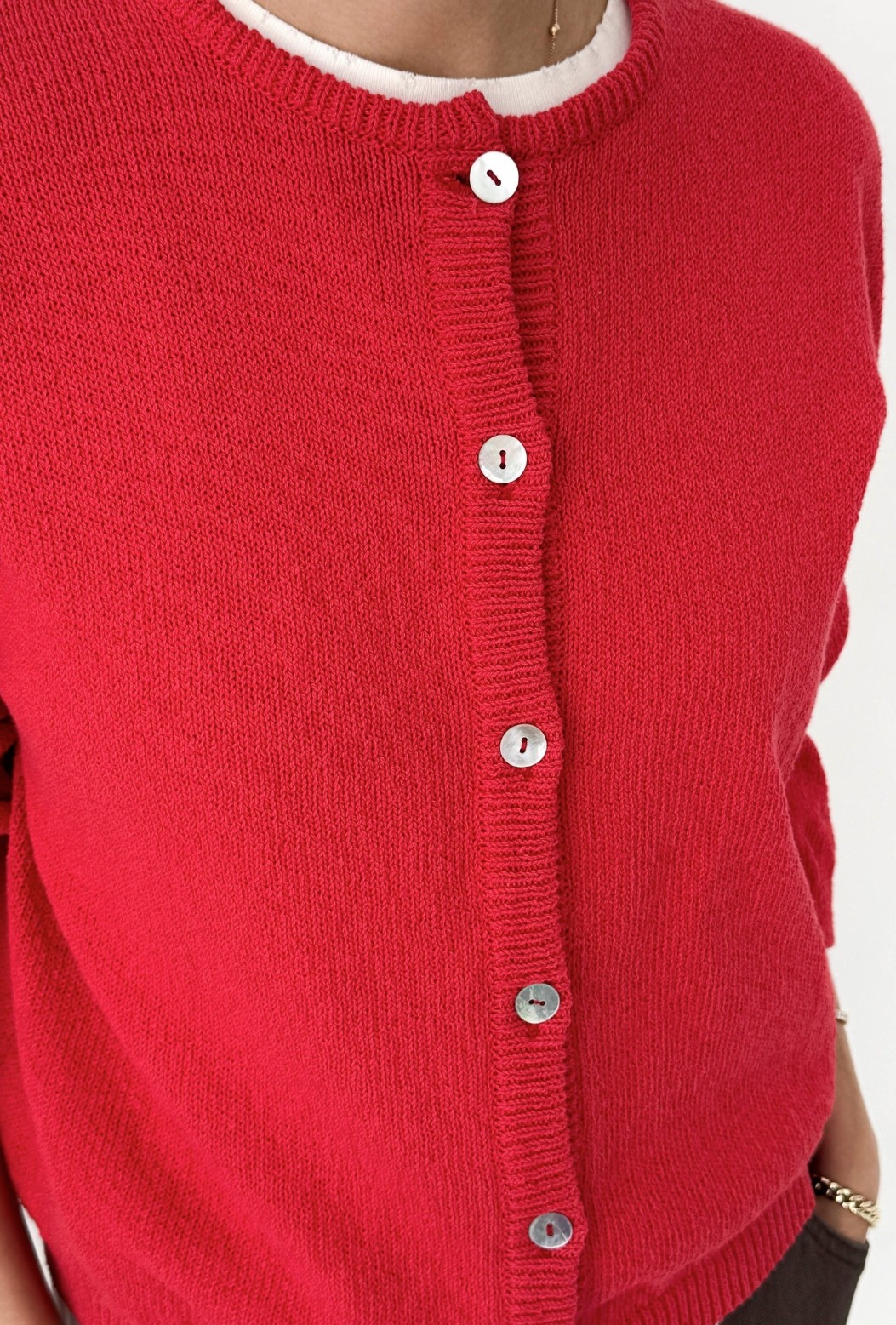 Le Bon Shoppe Cotton Leila Cardigan