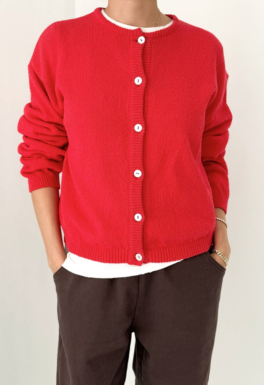 Le Bon Shoppe Cotton Leila Cardigan